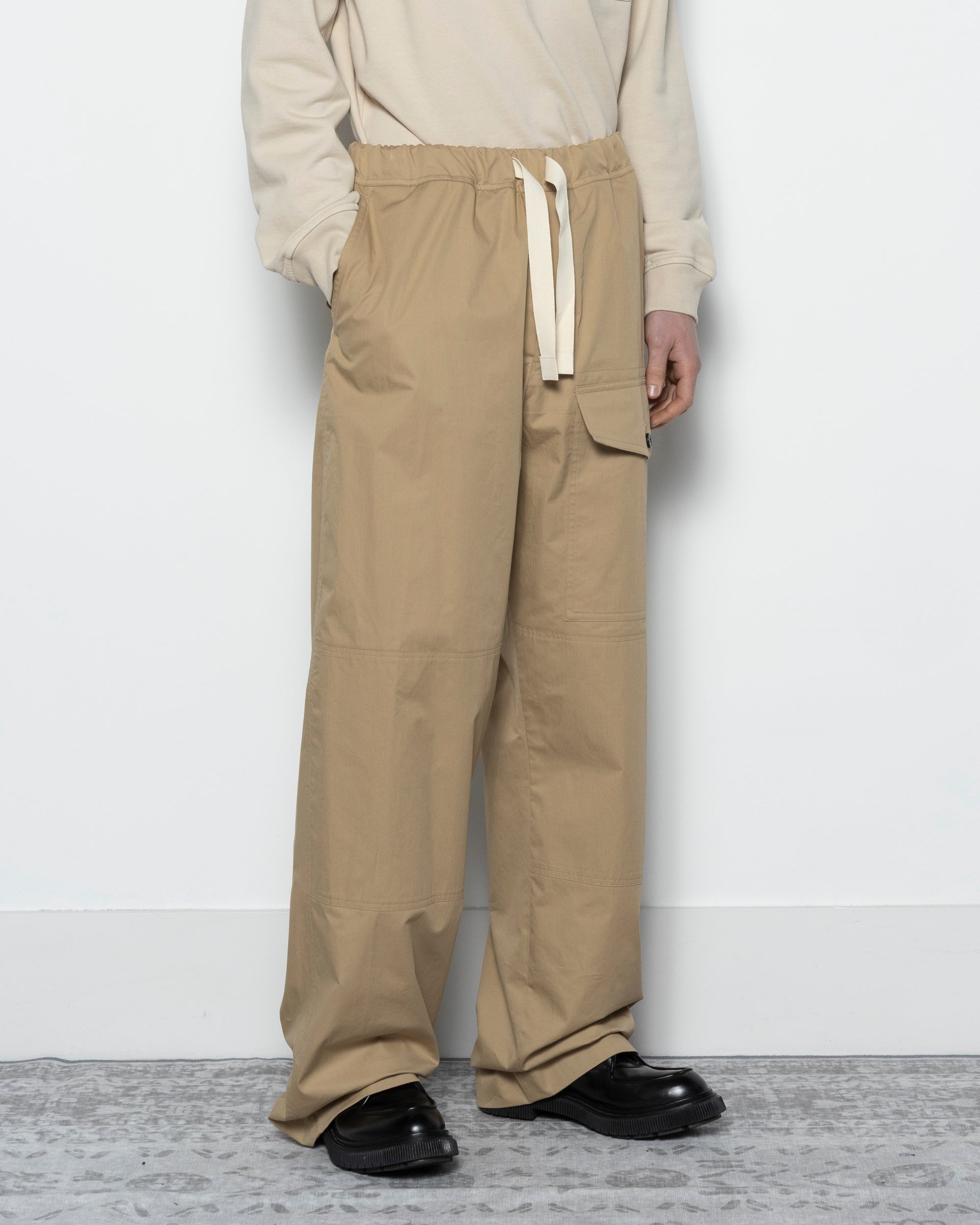 DRIES VAN NOTEN cotton ×paper slacks Dries Van Noten Paxy Washed Cotton Pants | Saks Fifth Avenue