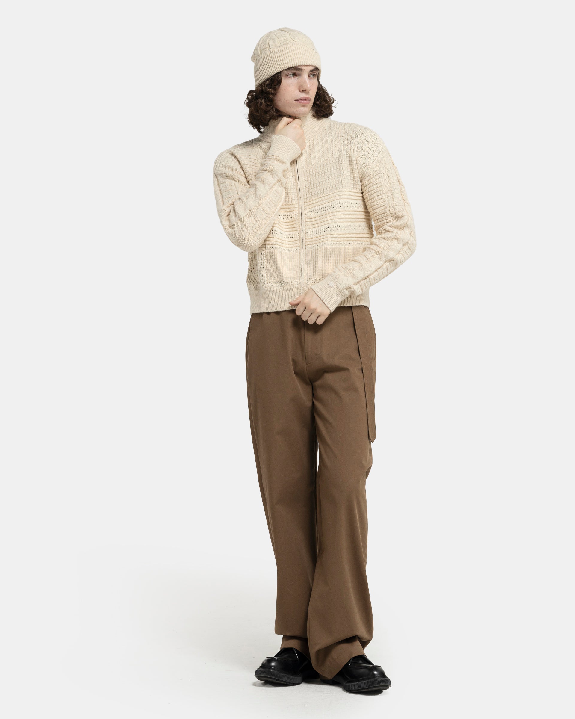 Dries Van Noten Paulson Pants in Brown