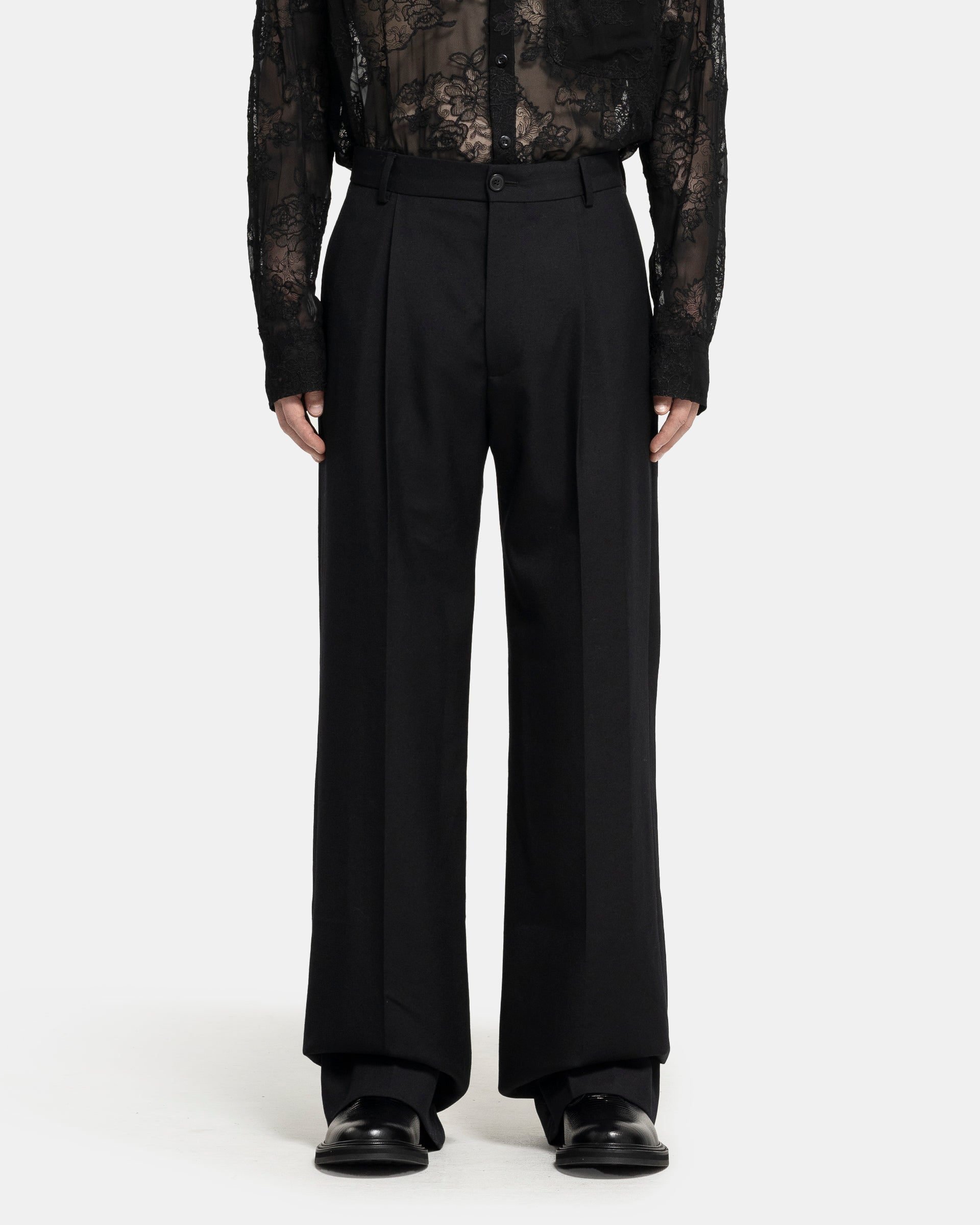 Dries Van Noten Penrud Pants in Black