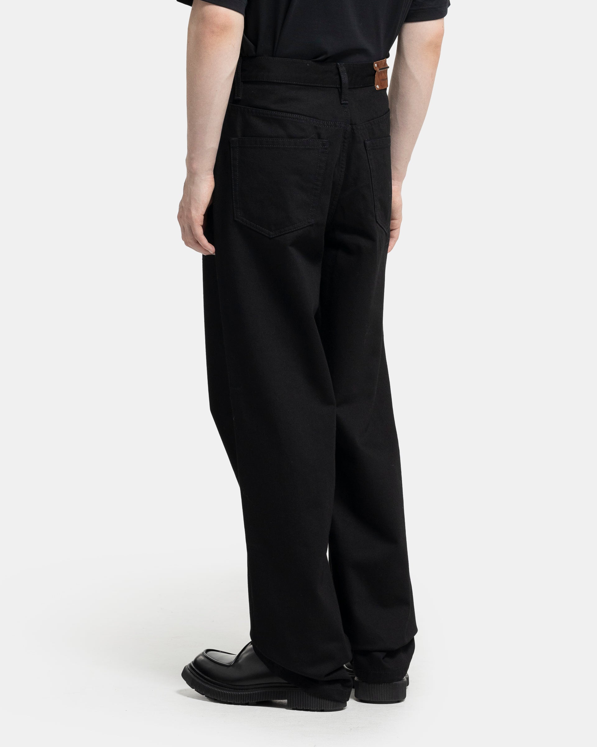 Dries Van Noten Pine Pants in Black