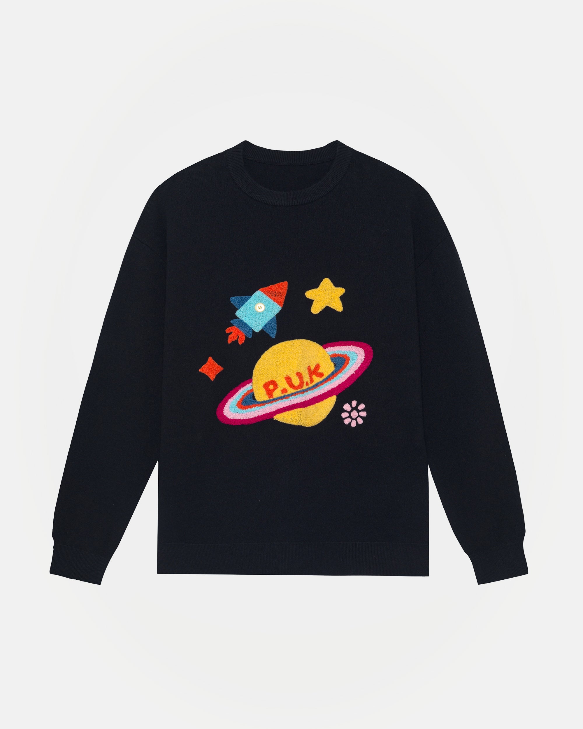 Planet Sweater in Black