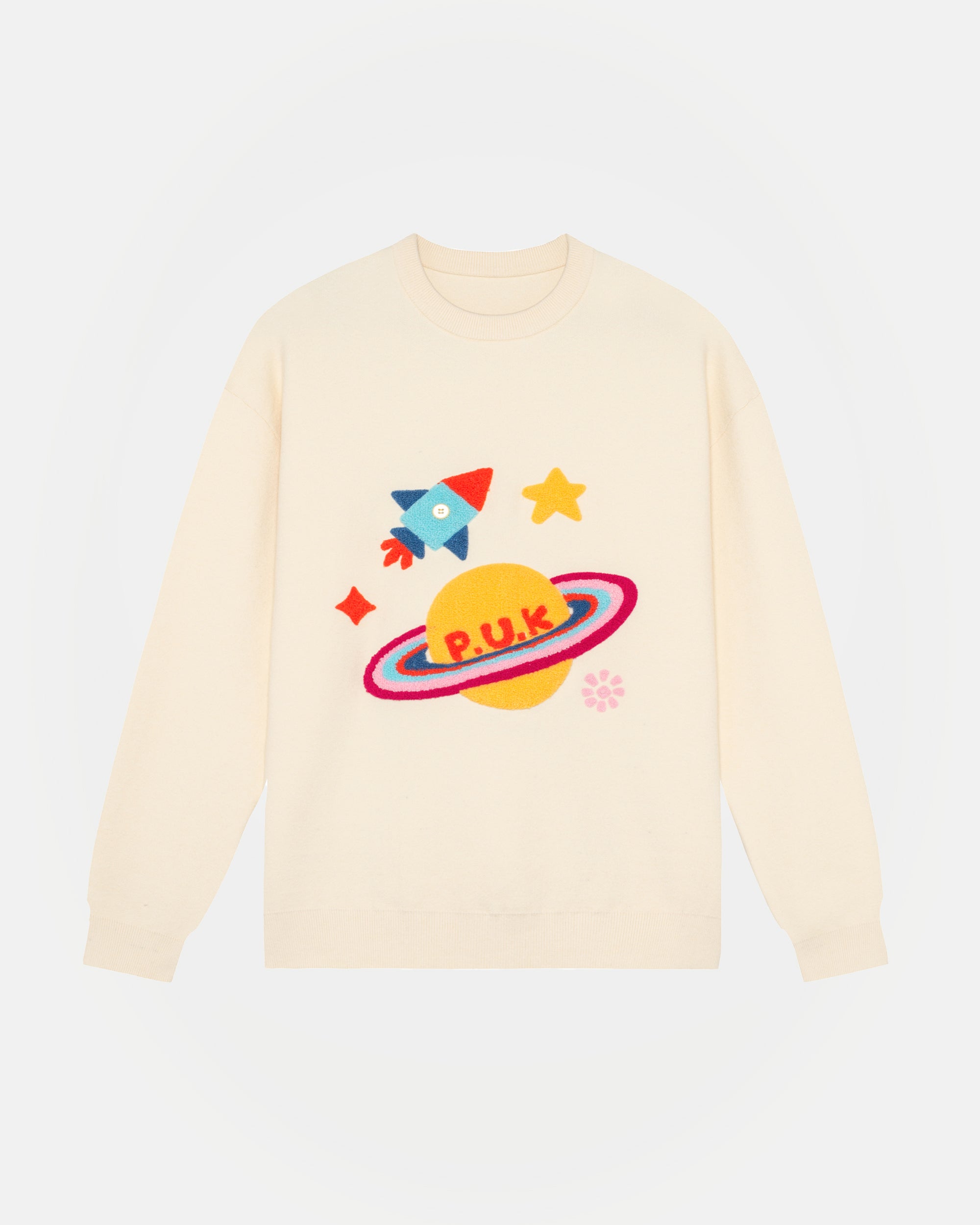 Planet Sweater in Cream