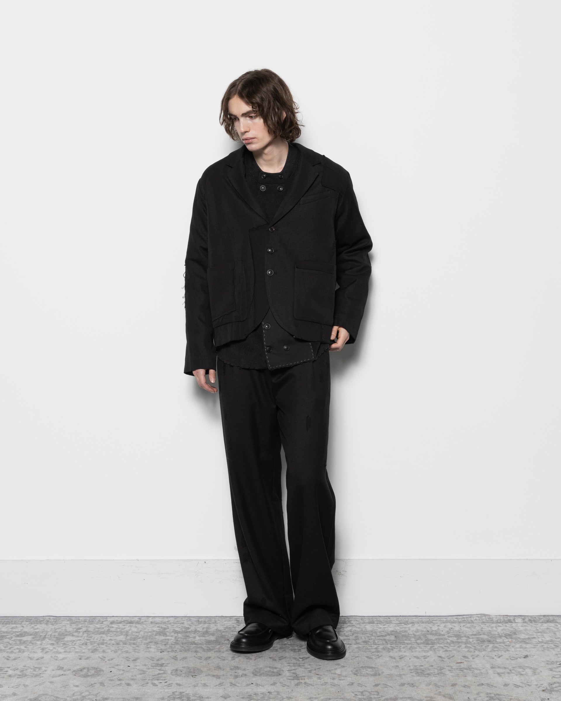 Grandpa's Blazer in Washed Black