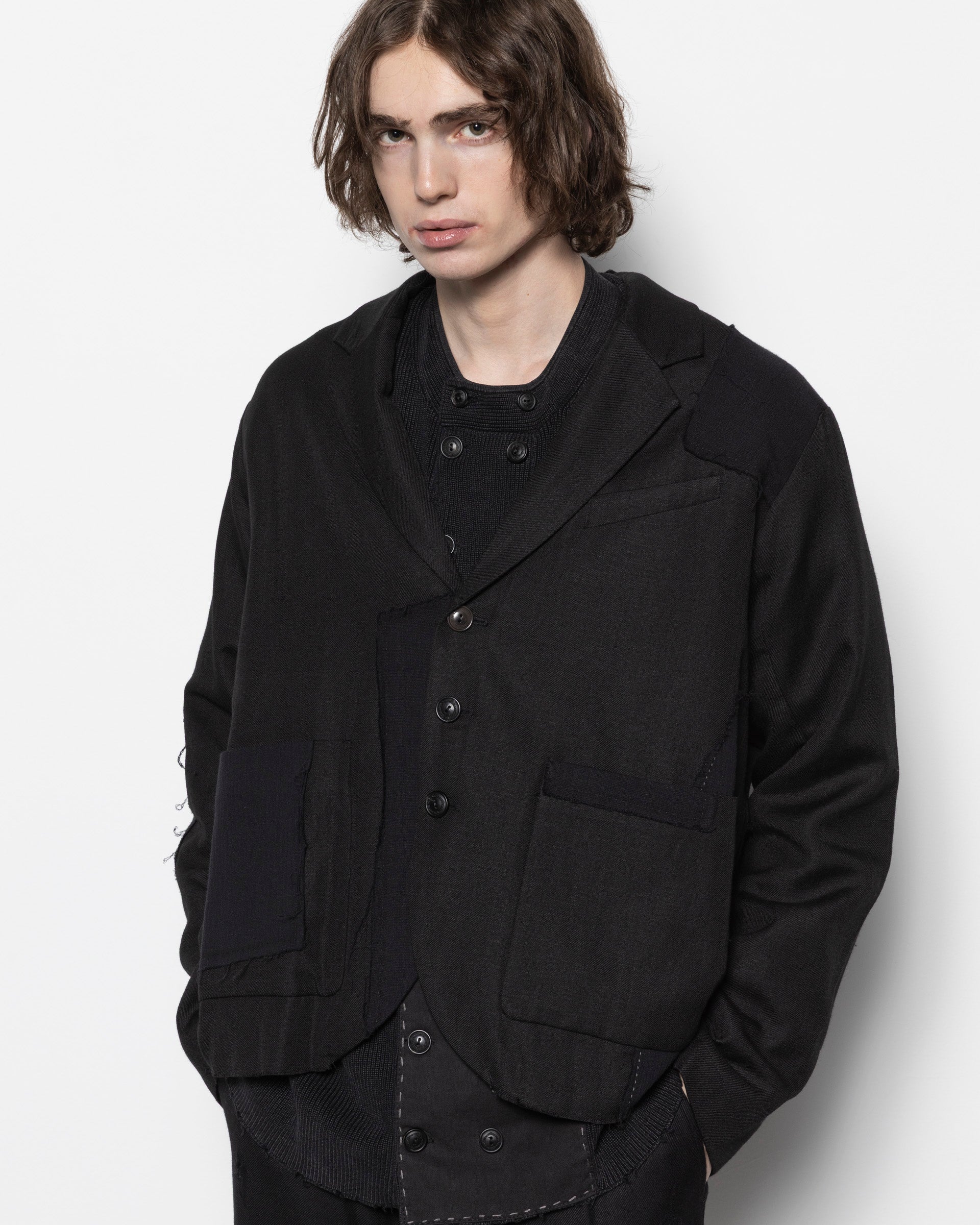 Grandpa's Blazer in Washed Black