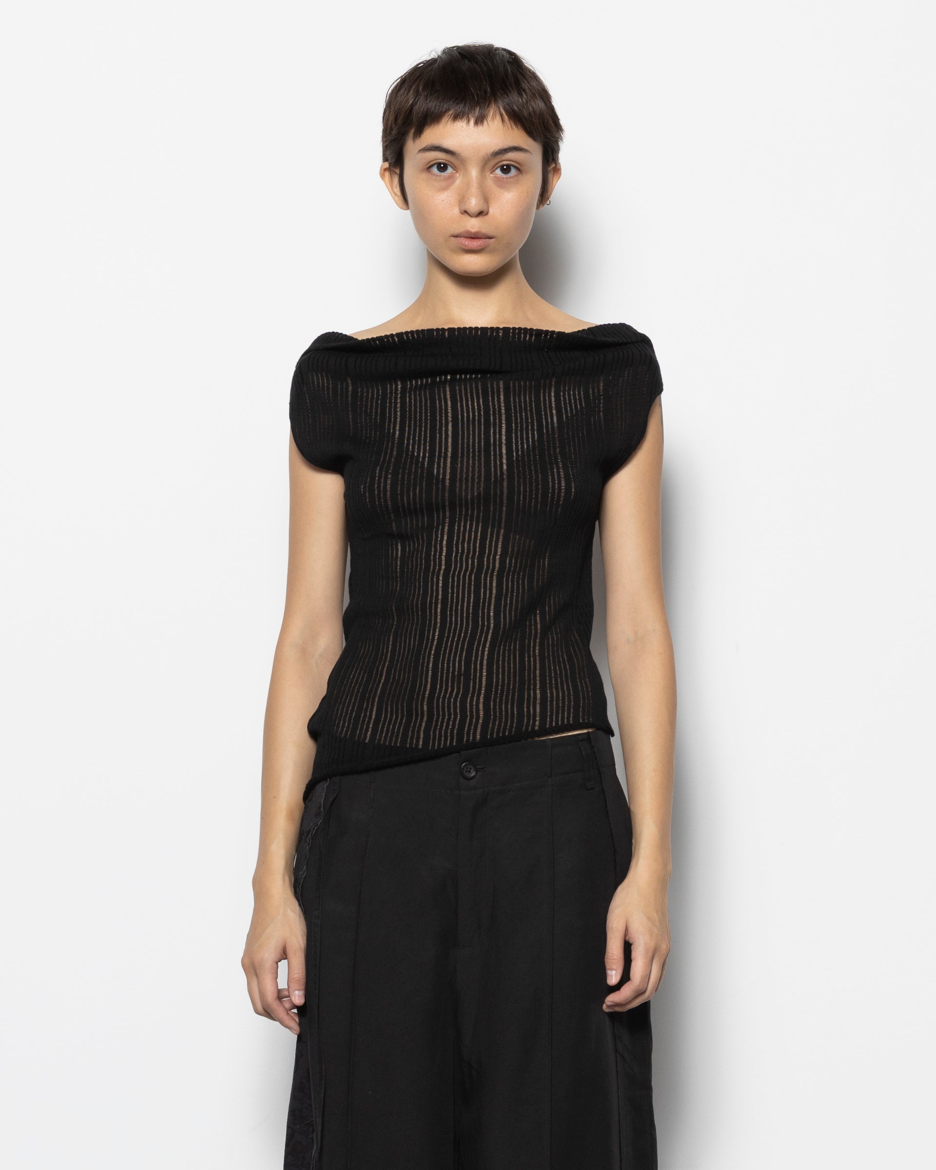 Layered Top in Black