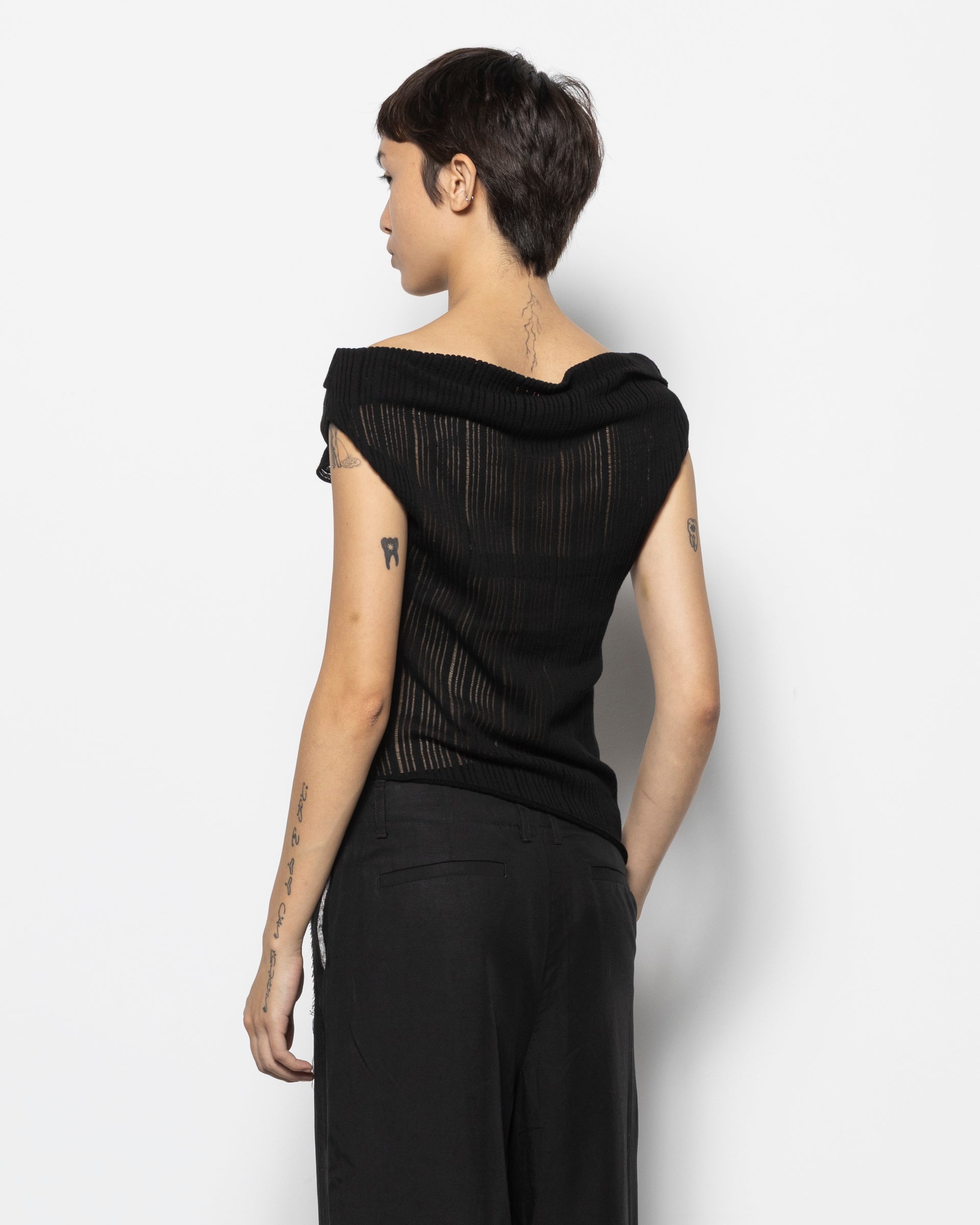 Layered Top in Black