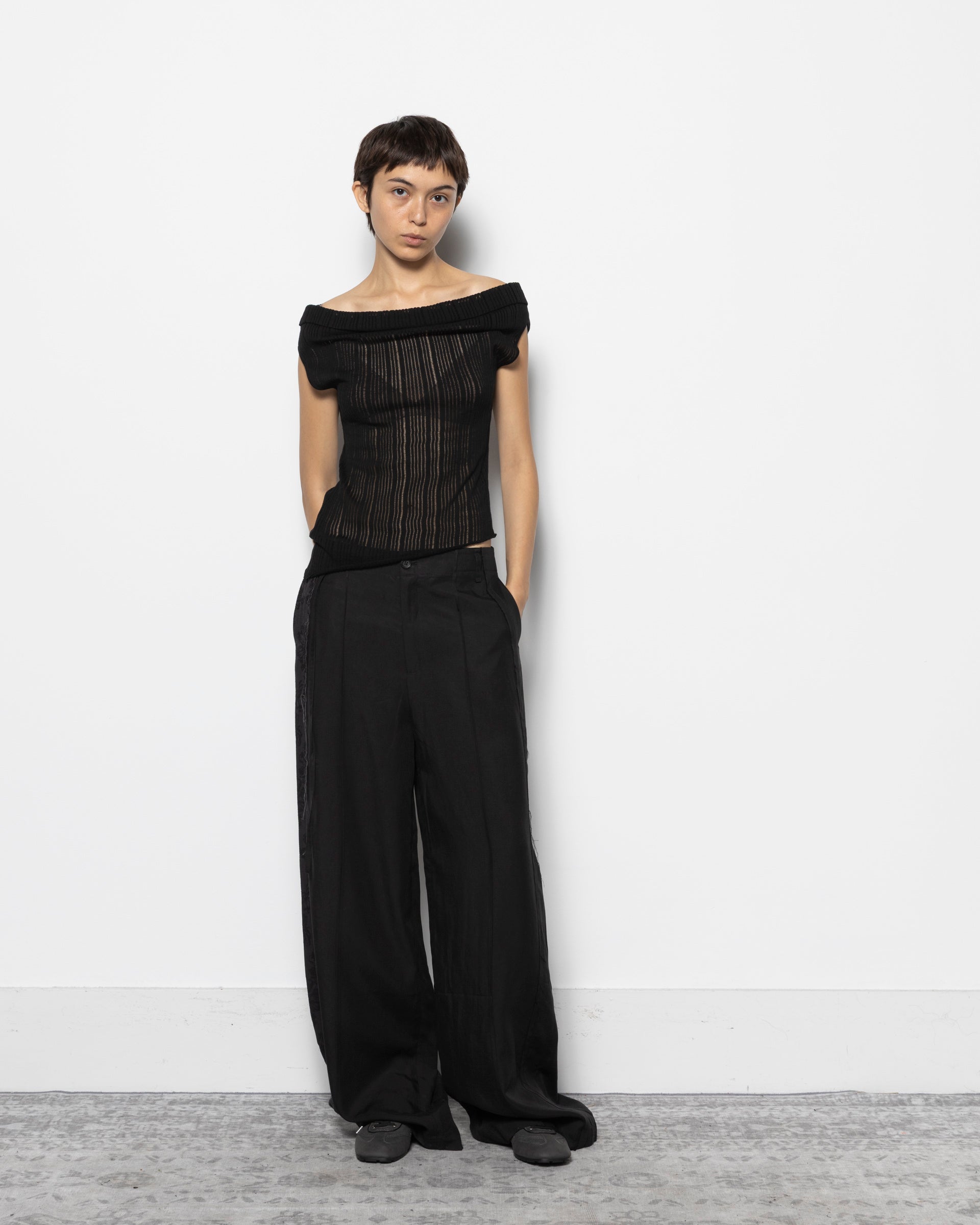 Layered Top in Black