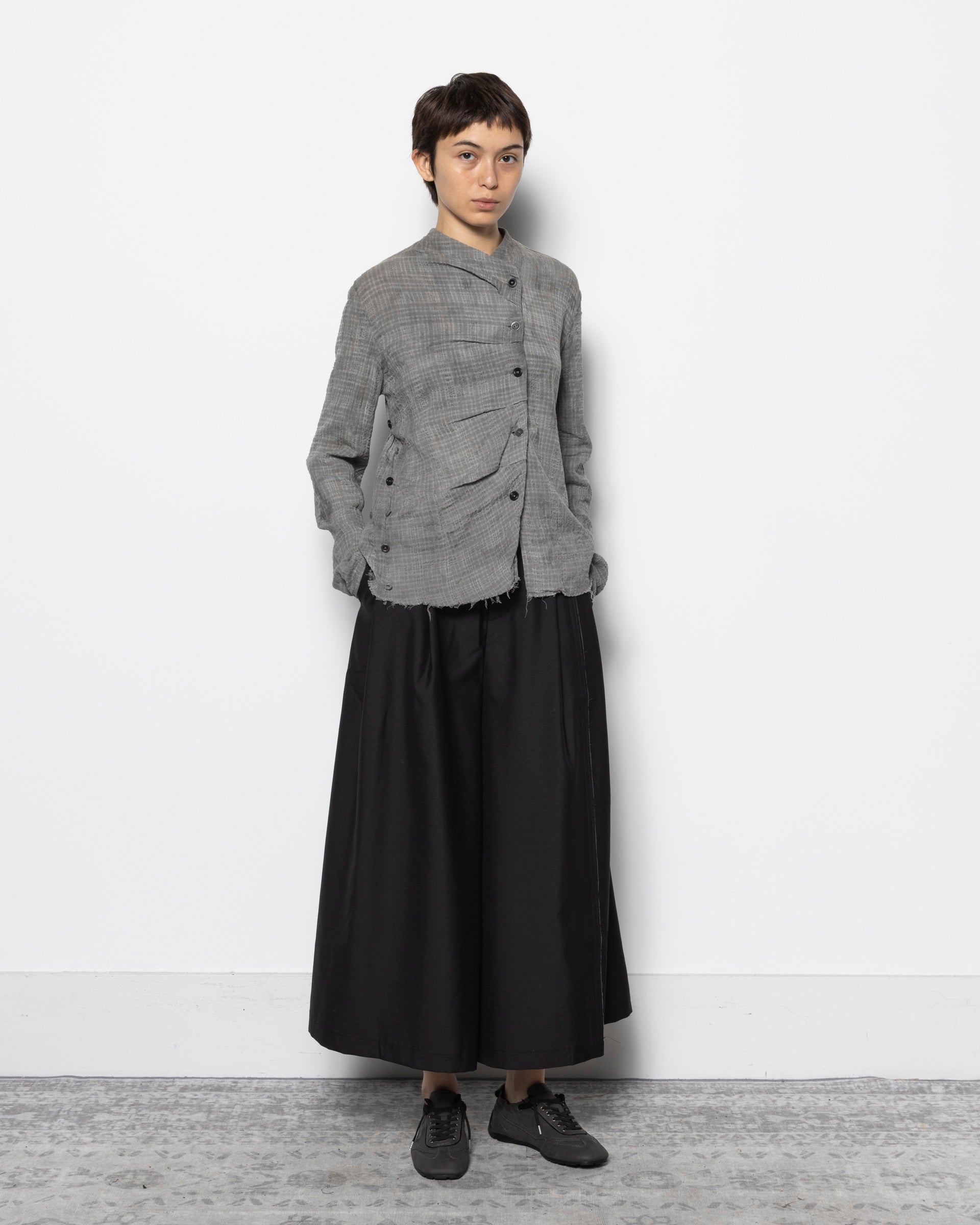 Pleated Hakama in Black