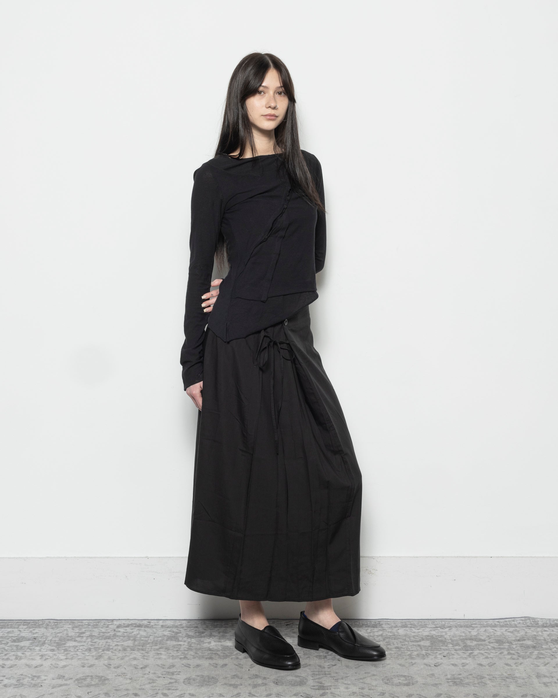 A-Line Skirt in Black