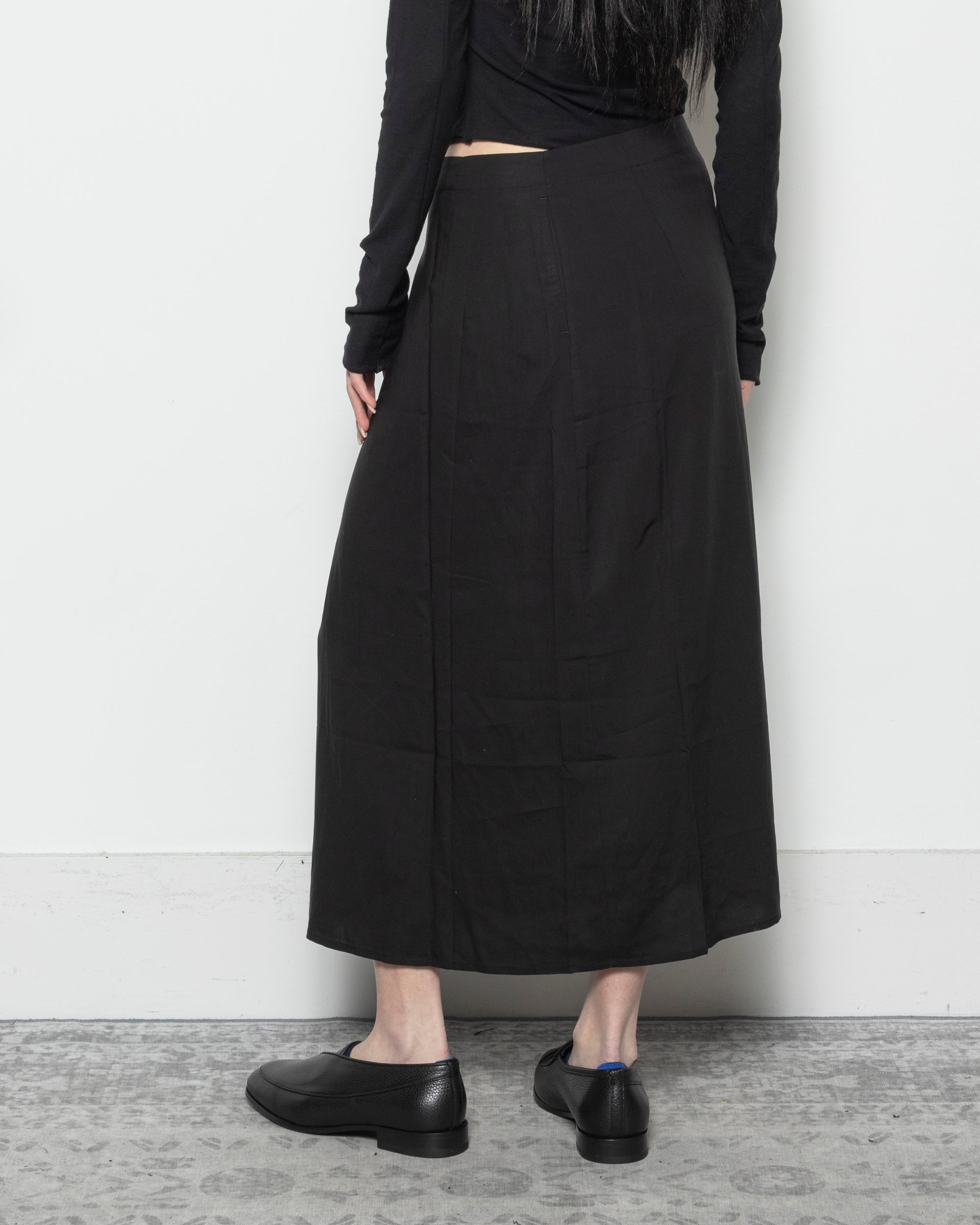 A-Line Skirt in Black