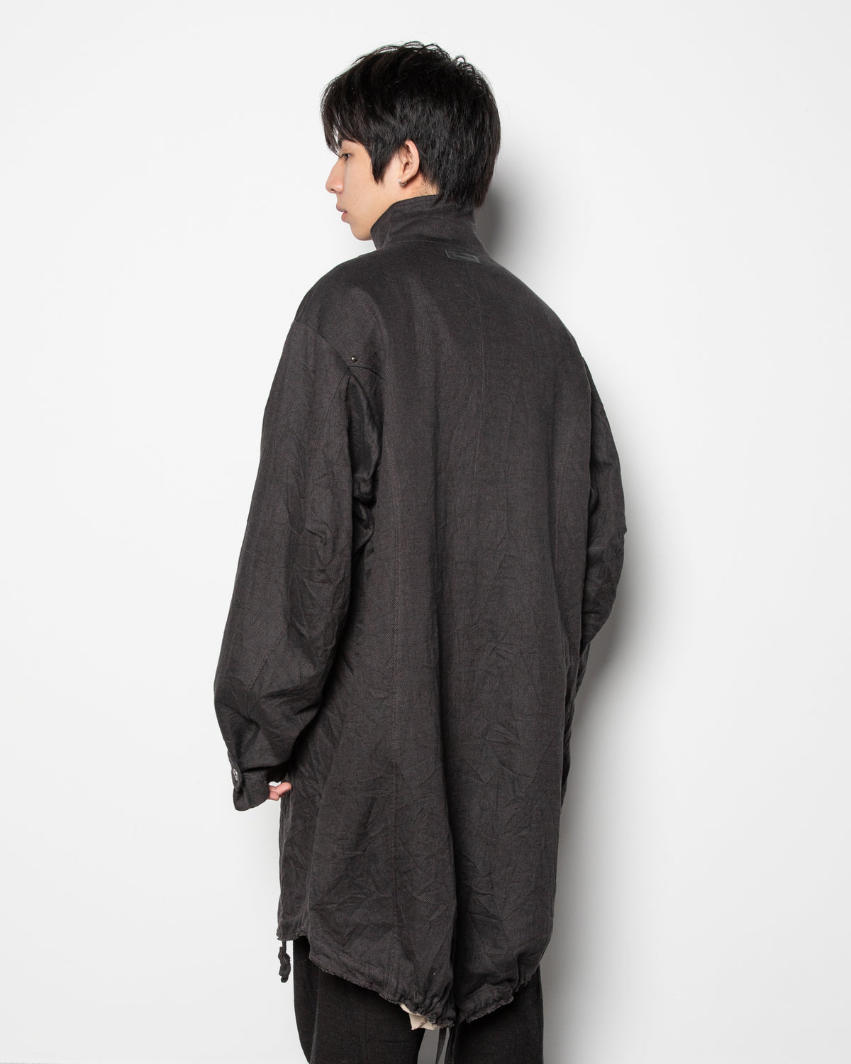 Forgotten Materials | Embellished Parka in Grey