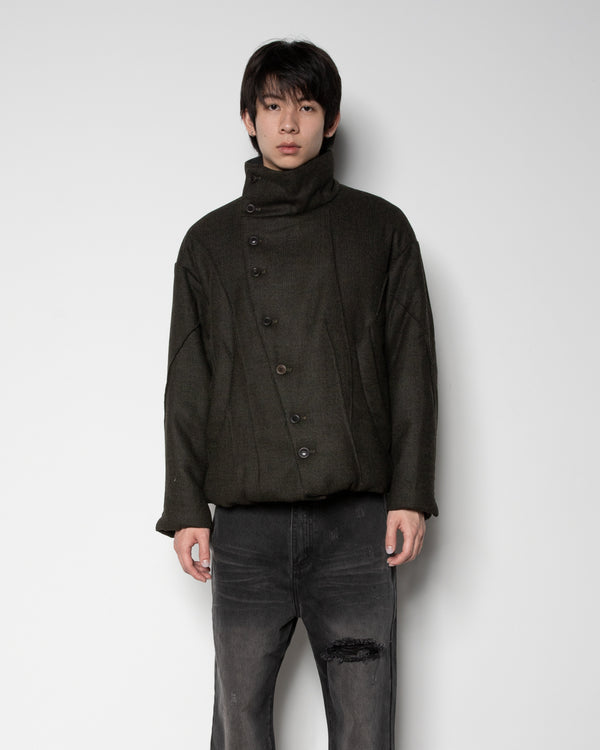 Puffer JKT in Dark Green