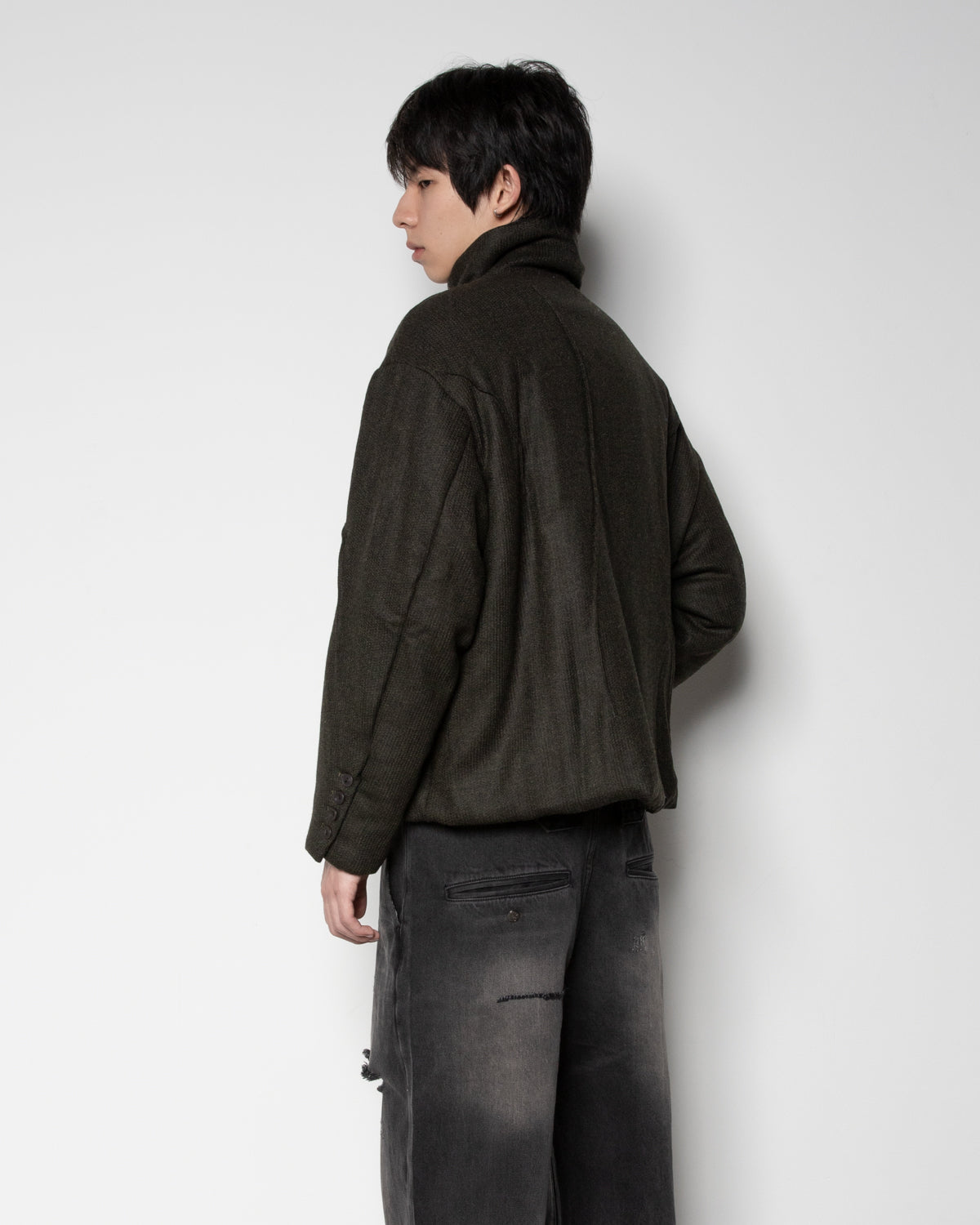 Puffer JKT in Dark Green