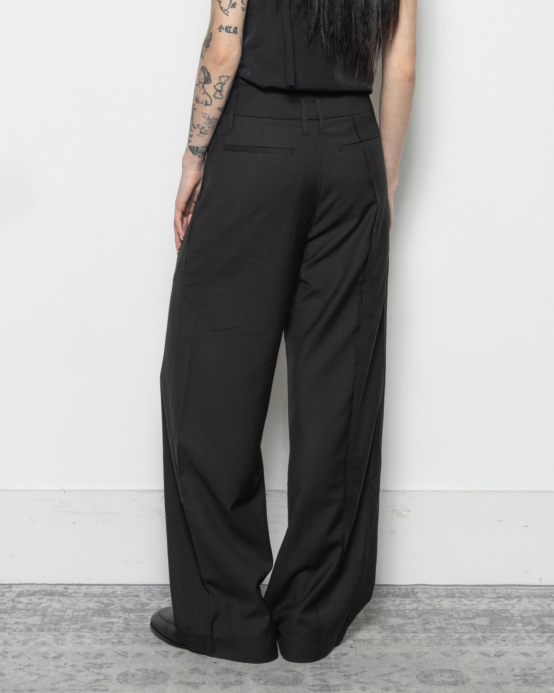 Tailored Trousers in Black