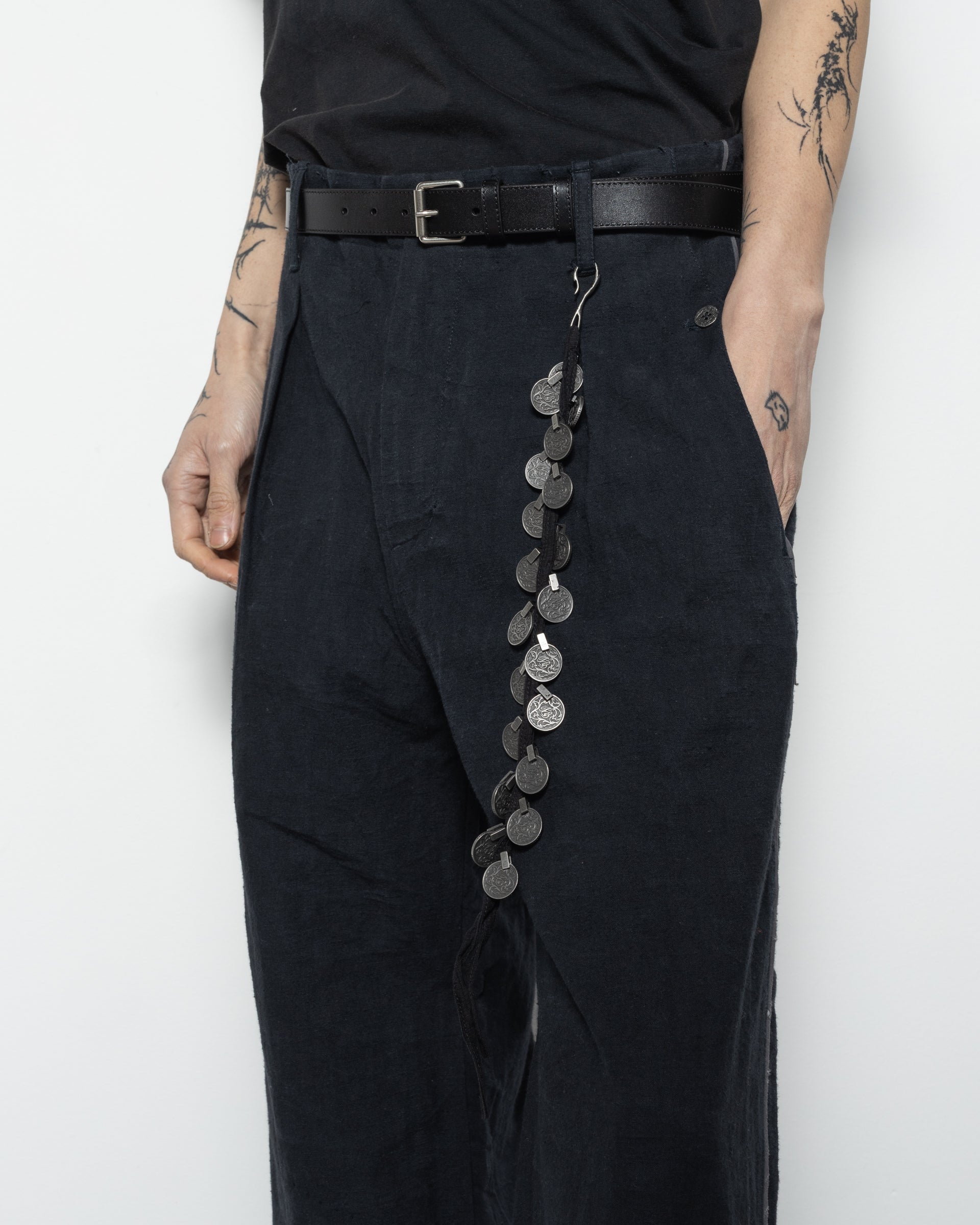 Coin Pendula in Sliver