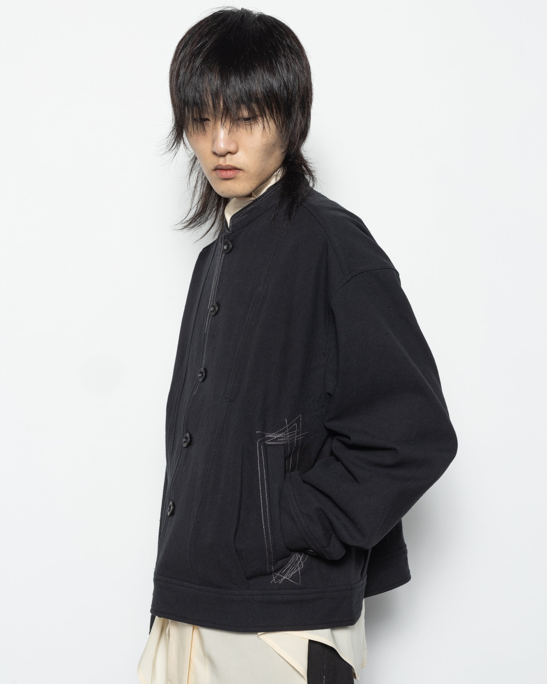 E Cloud JKT in Black