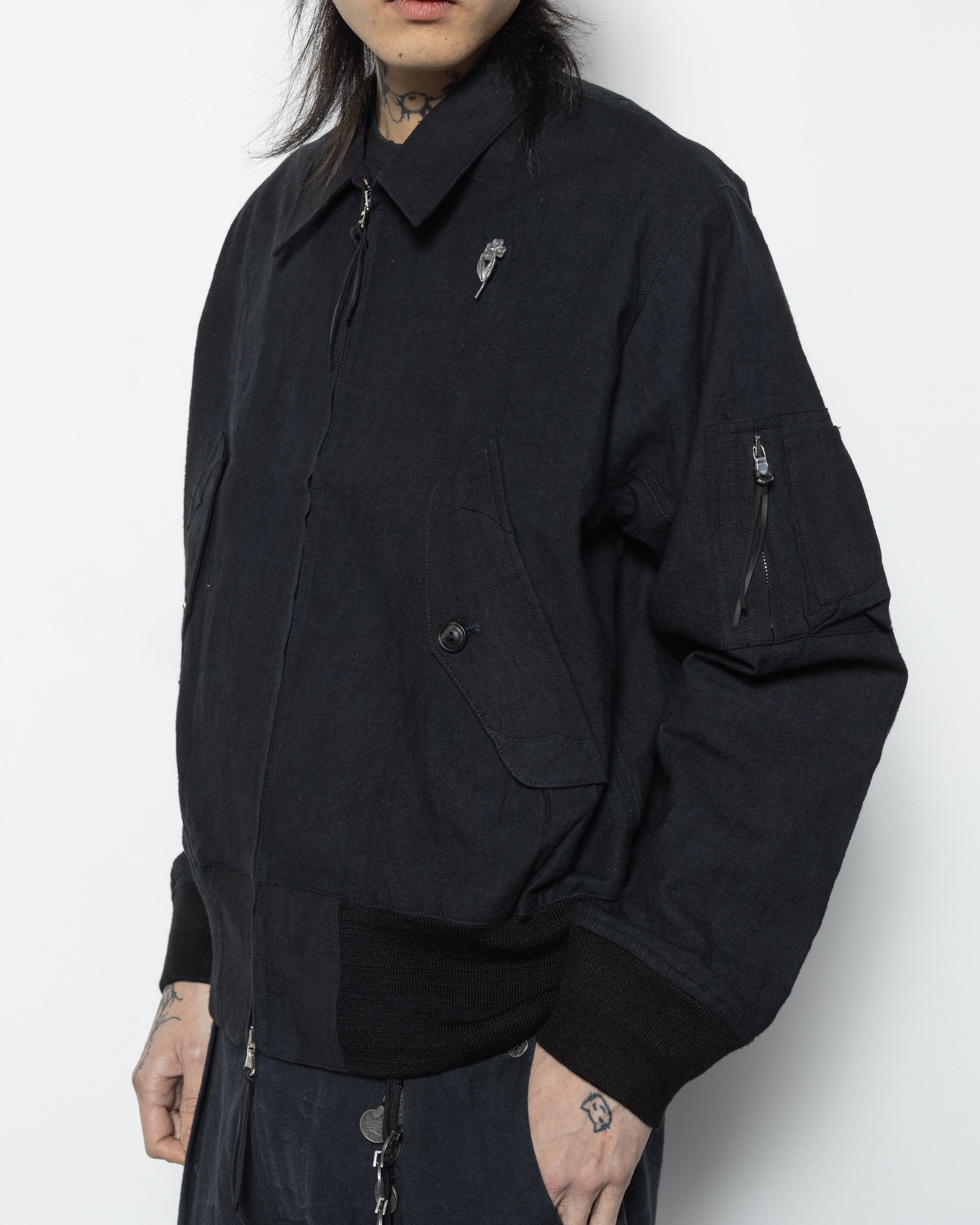 CWU Flight JKT in Dark Navy