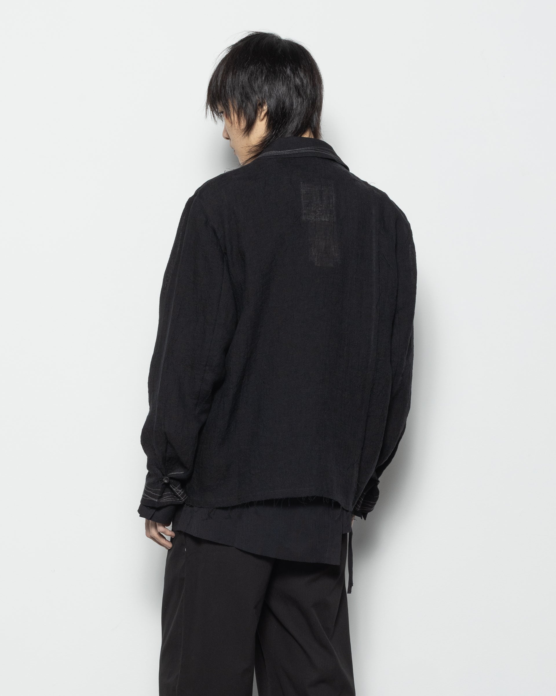 Poplin Shirt in Black