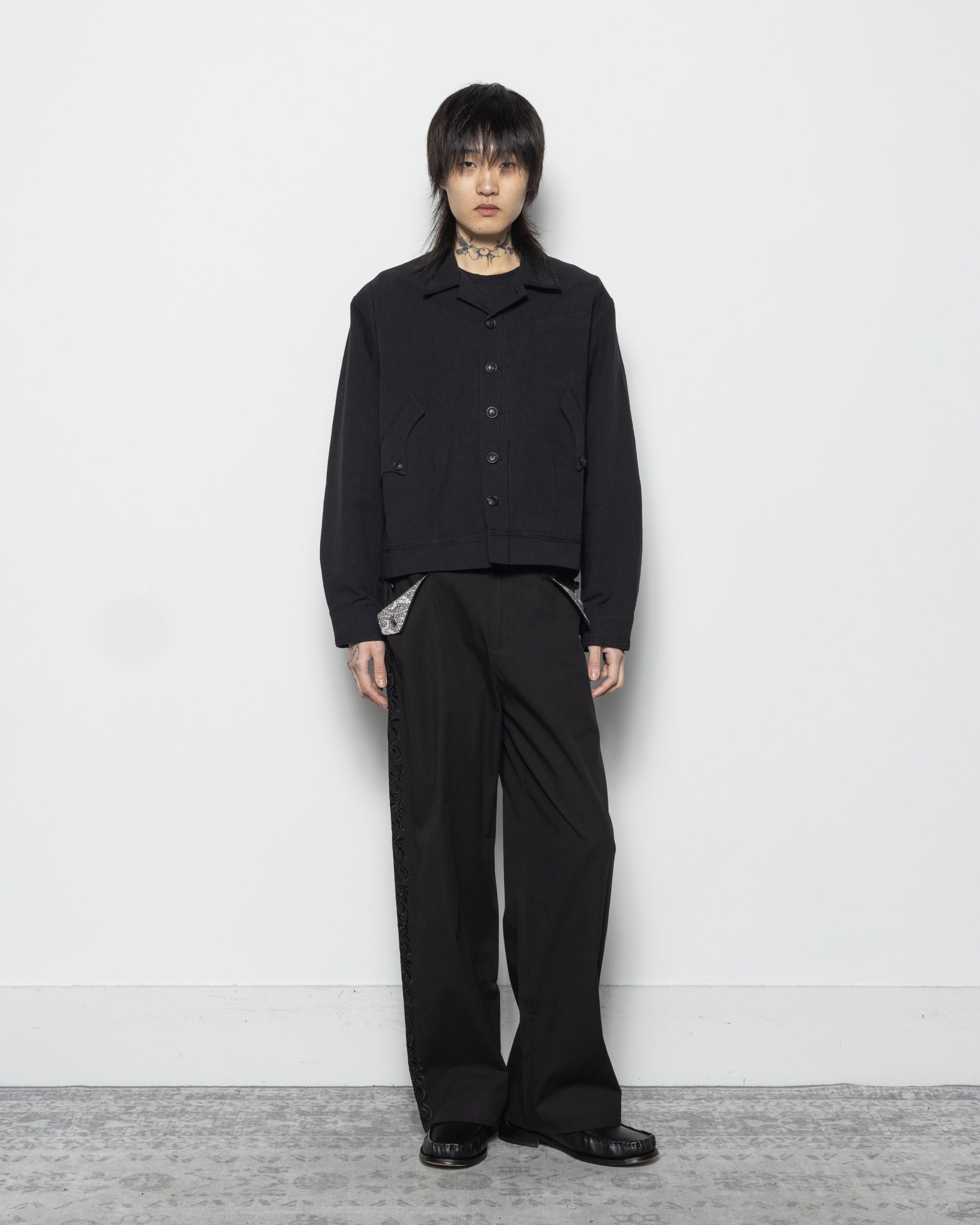 "WIP" JKT in Black