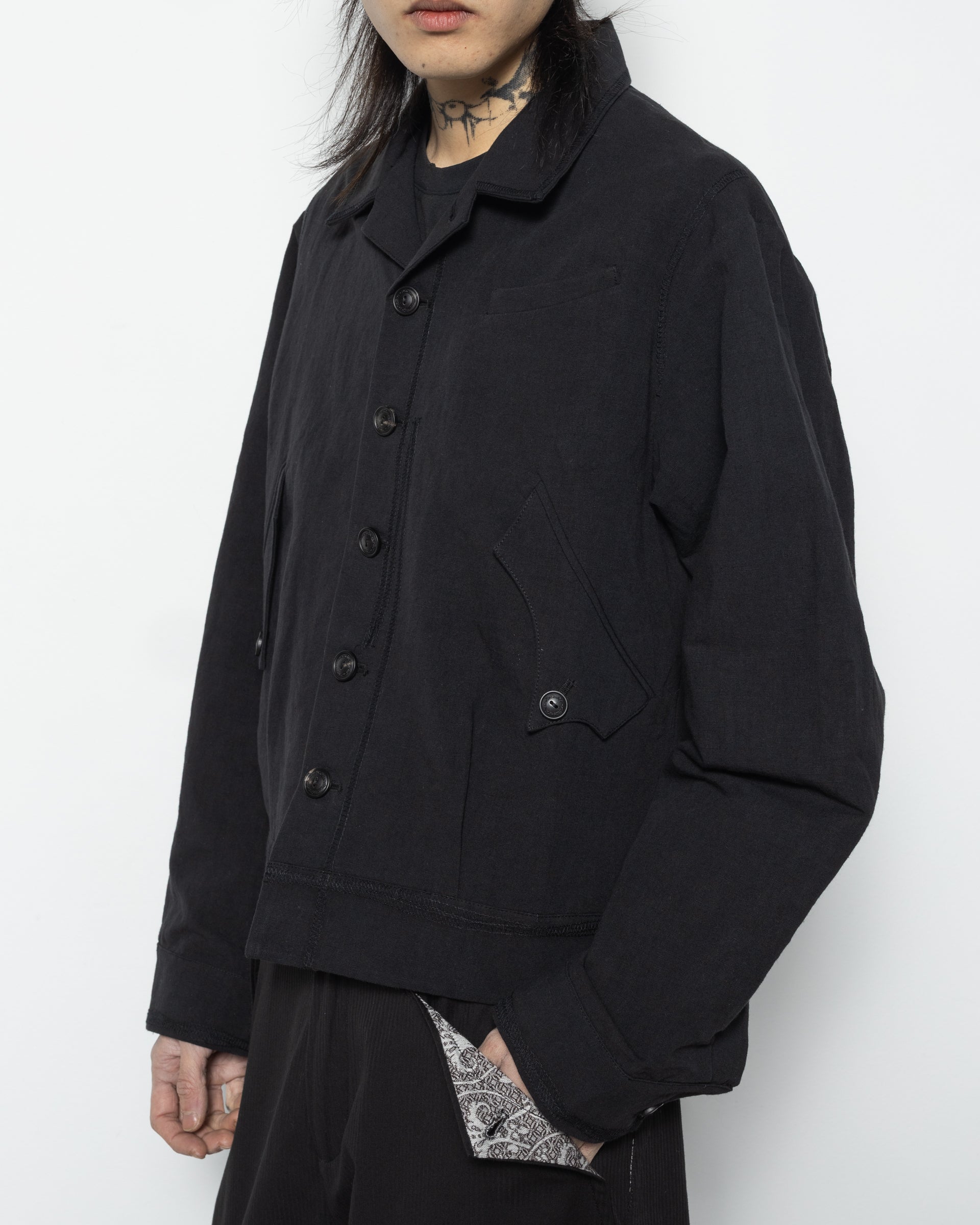 "WIP" JKT in Black