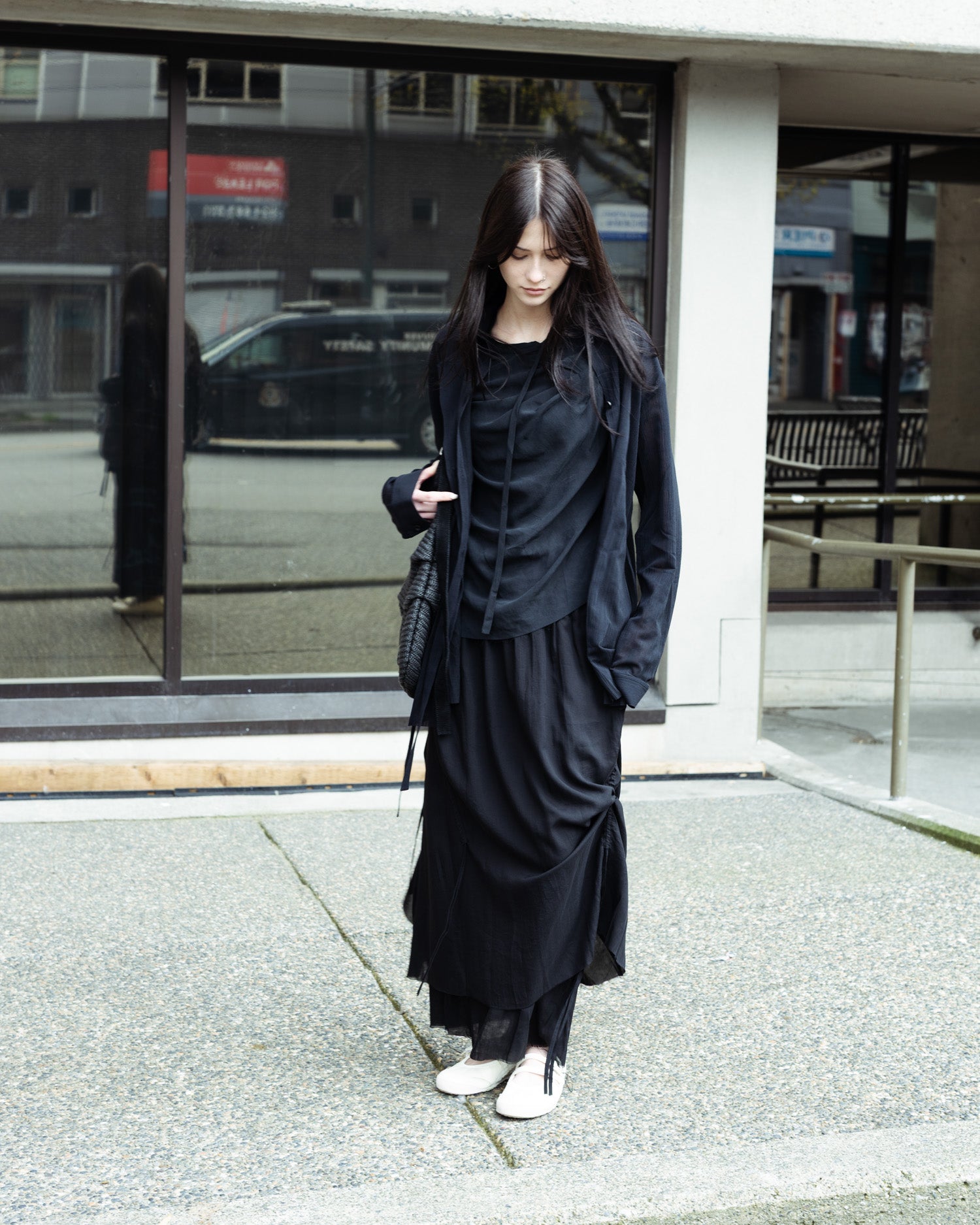 Professor.E Gathered Shorts in Black | RODEN GRAY