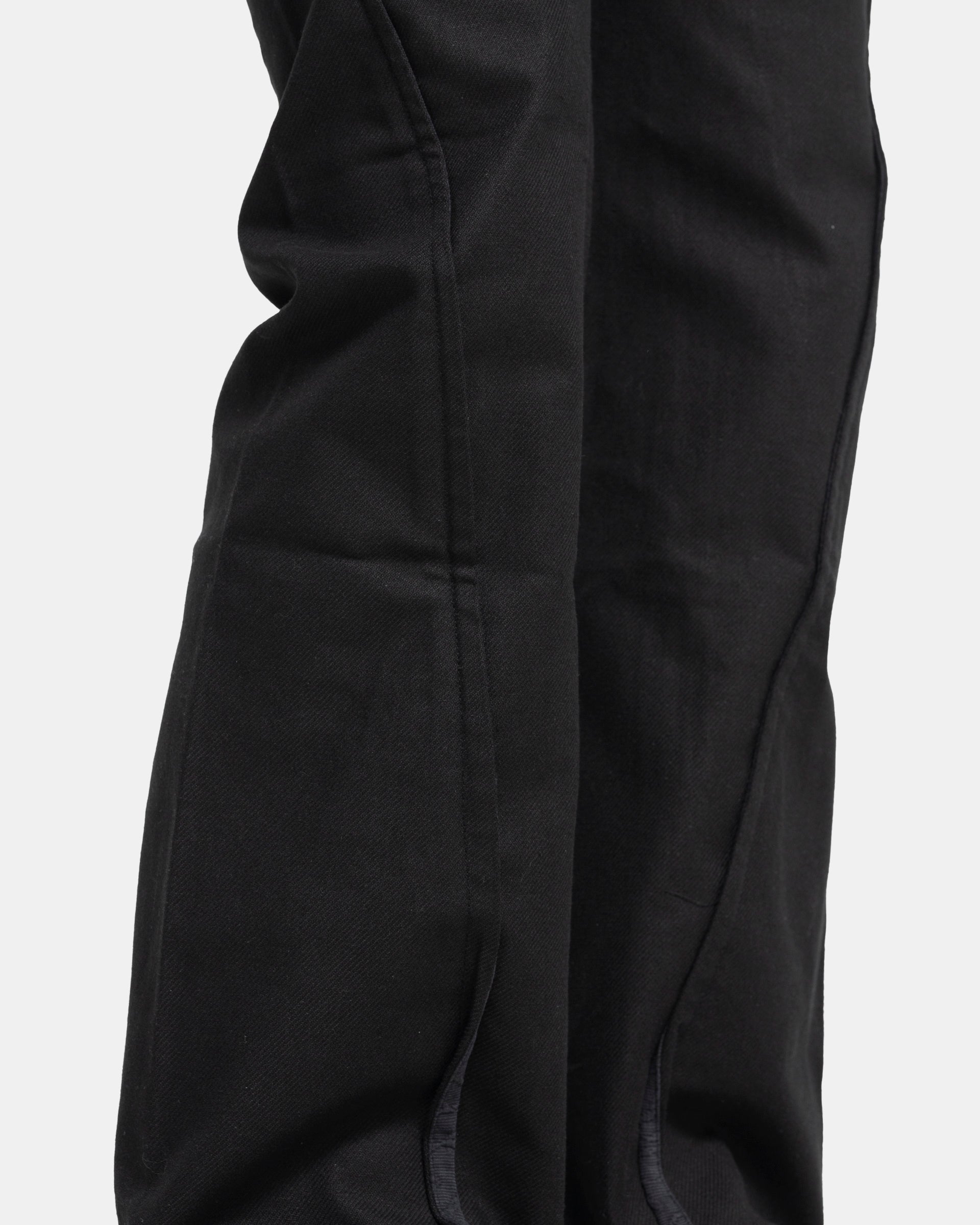 01 Panelled Trouser in Black