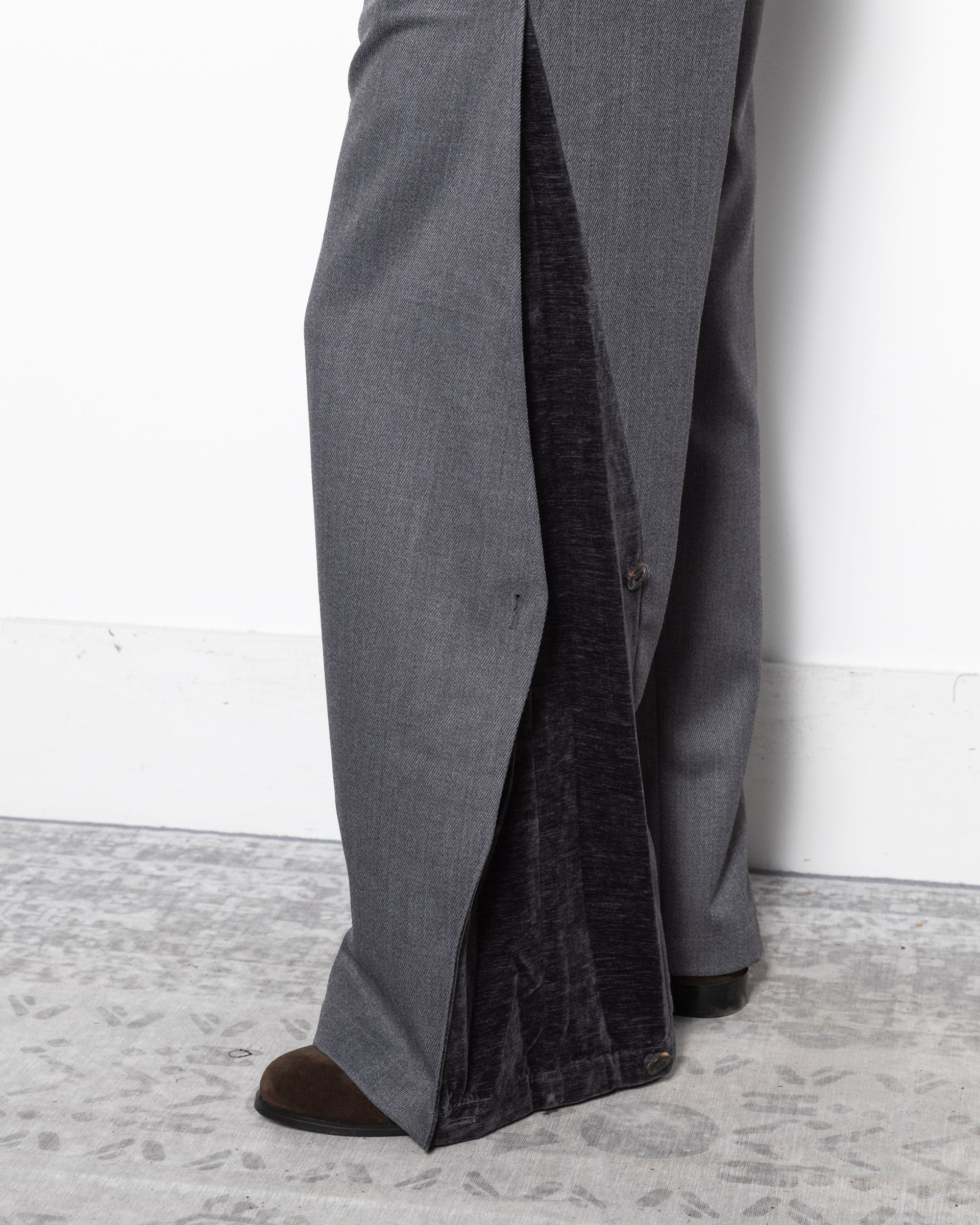 Quill Pen Tailored Trouser in Grey