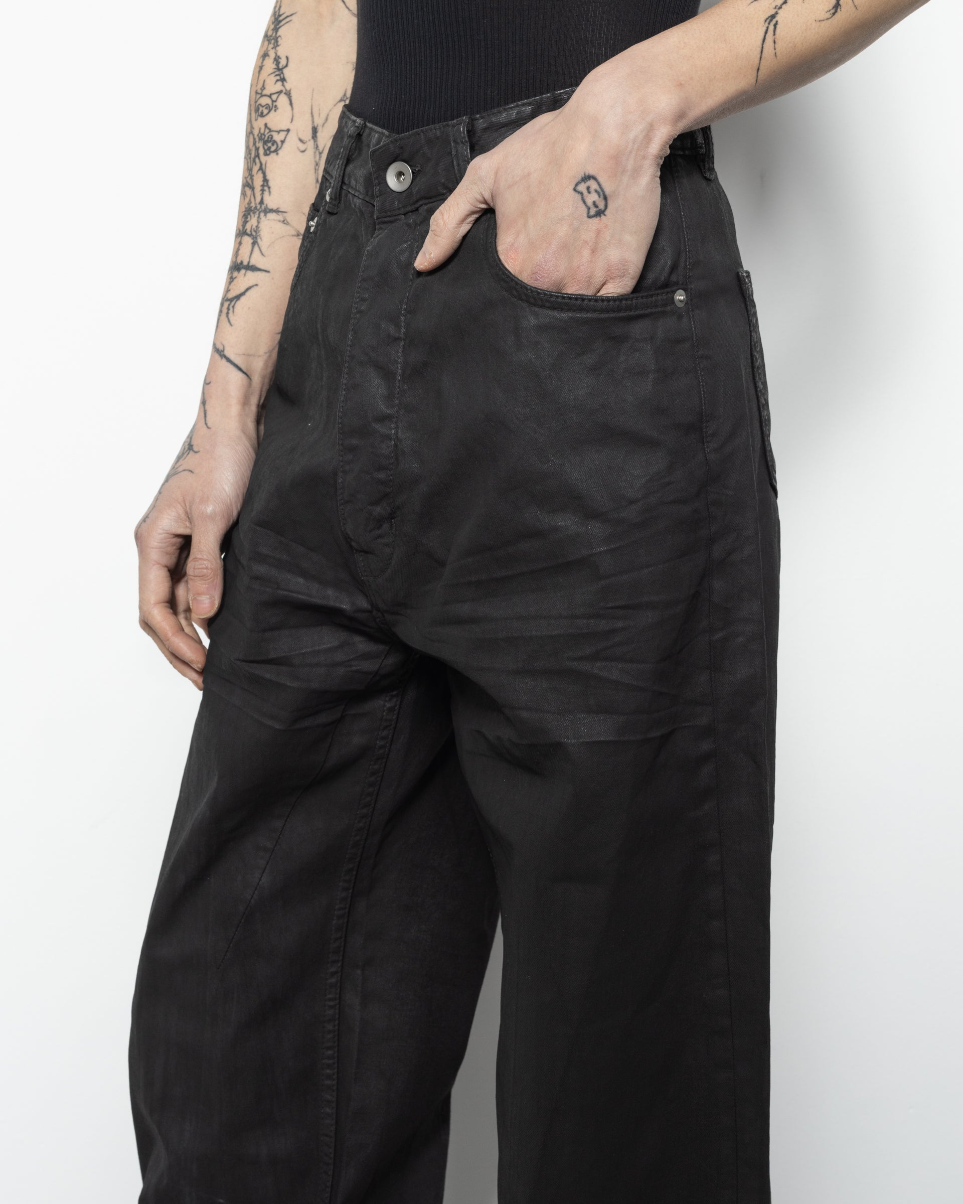 Geth Jeans in Black