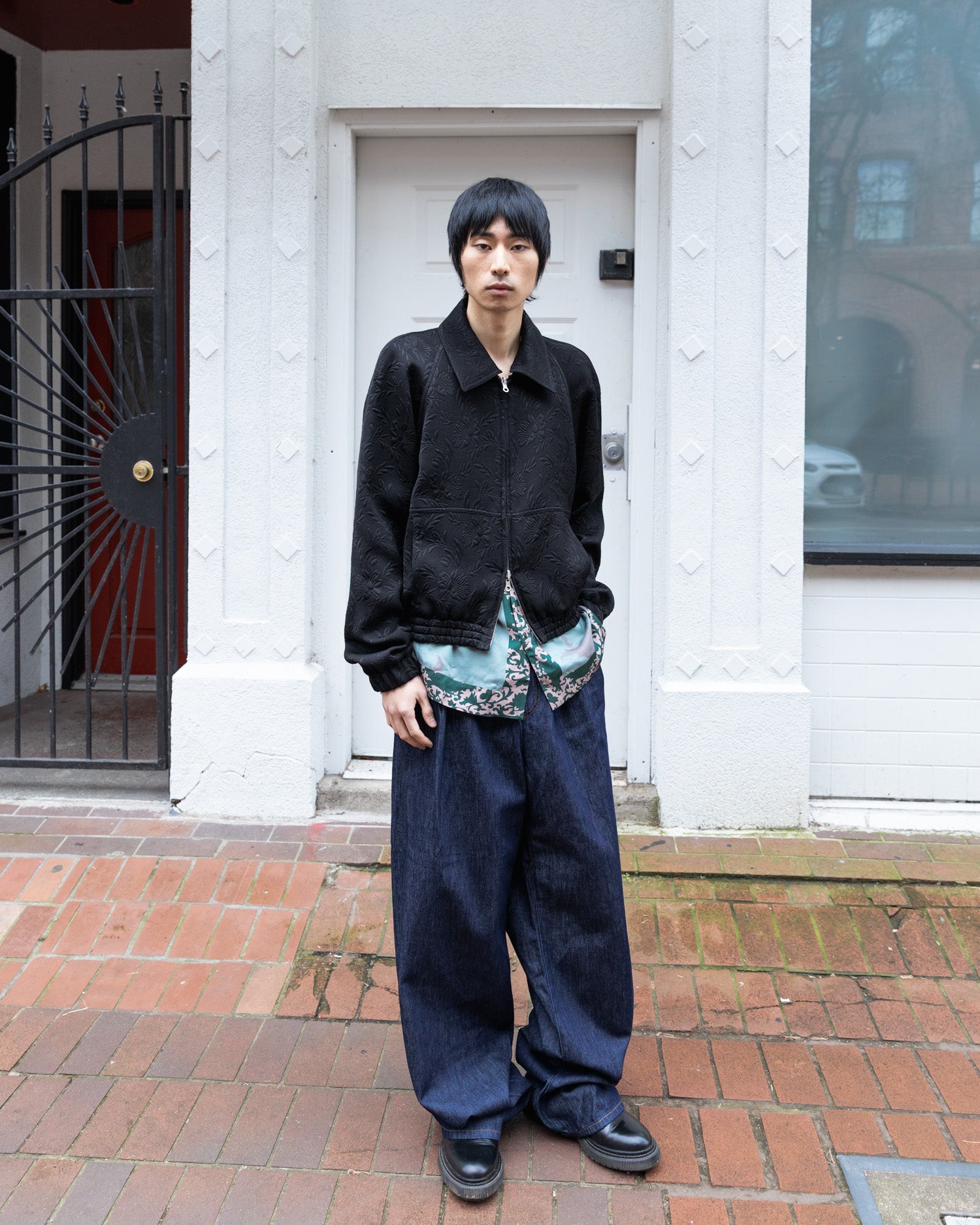 Homme Plissé Issey Miyake-Basics Pleated Trouser in Black
