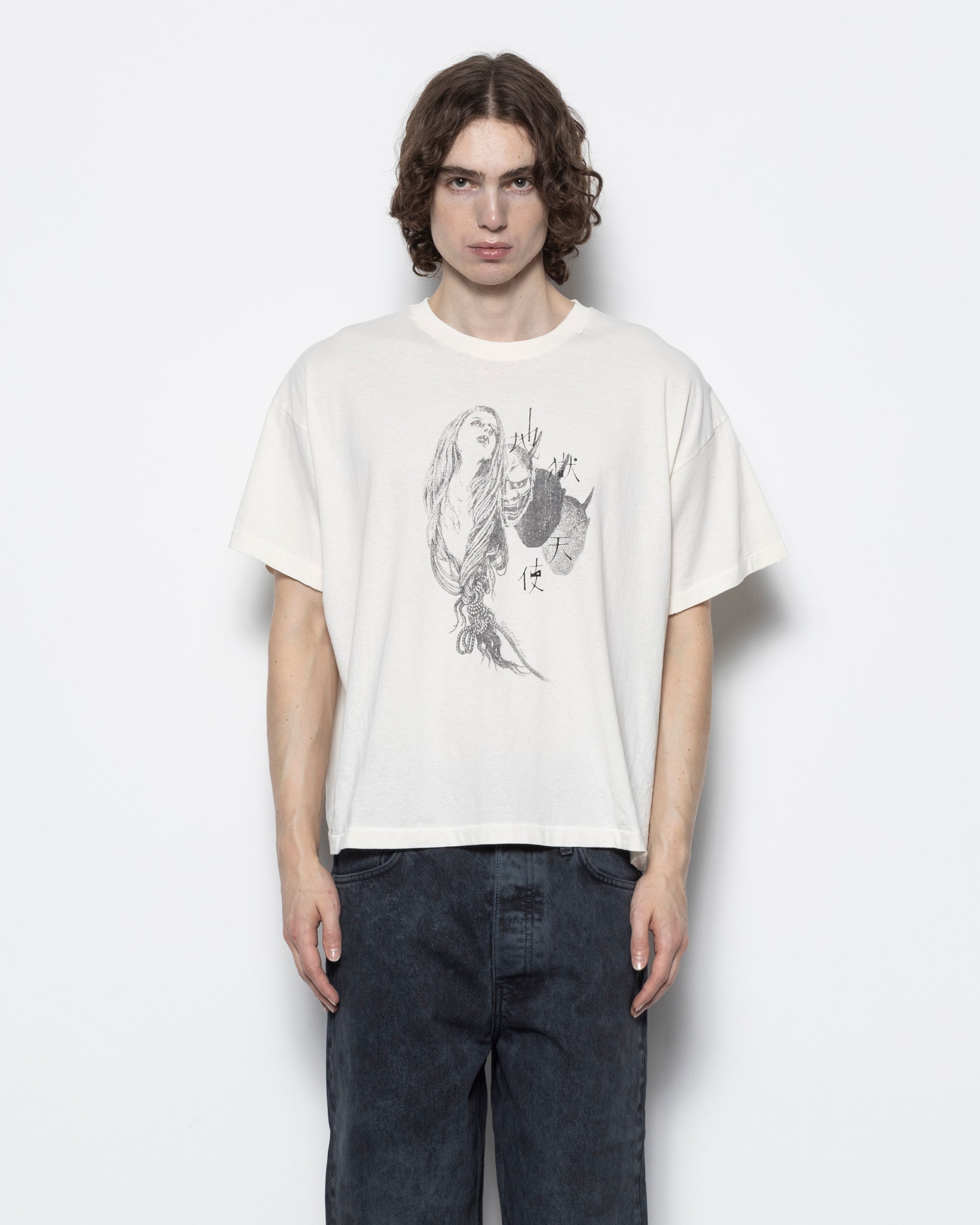 Hell Angel Tee in White