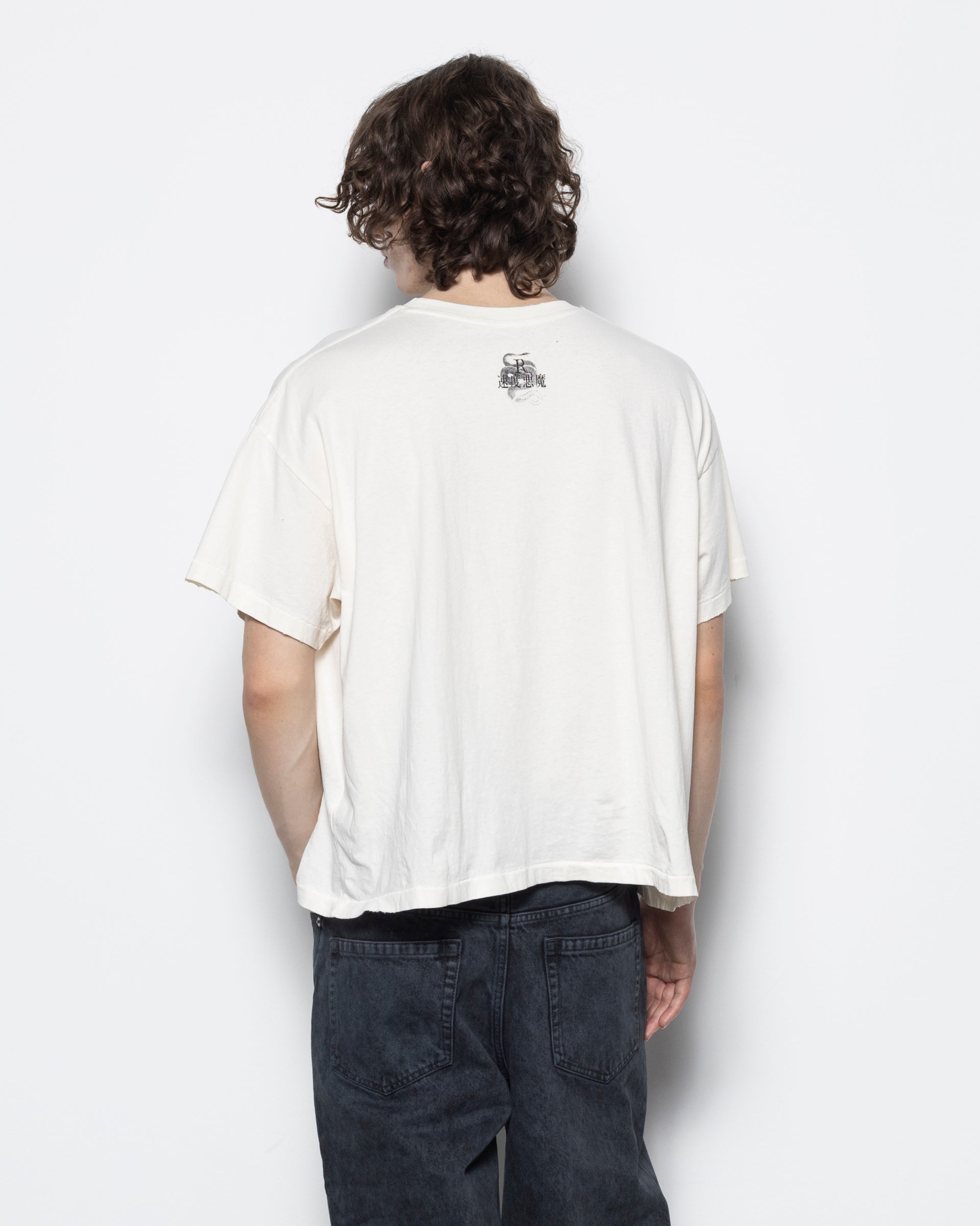 Hell Angel Tee in White