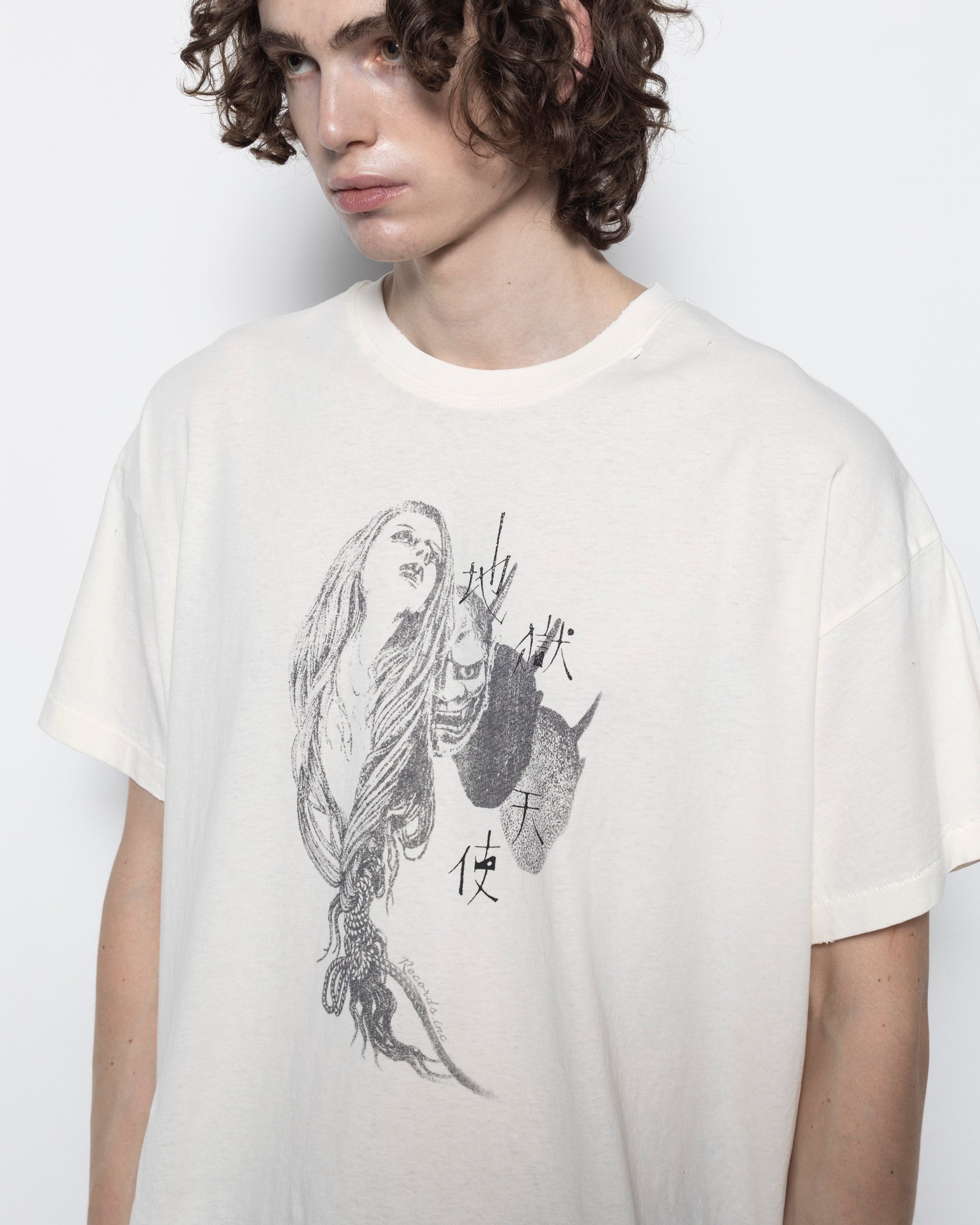 Hell Angel Tee in White
