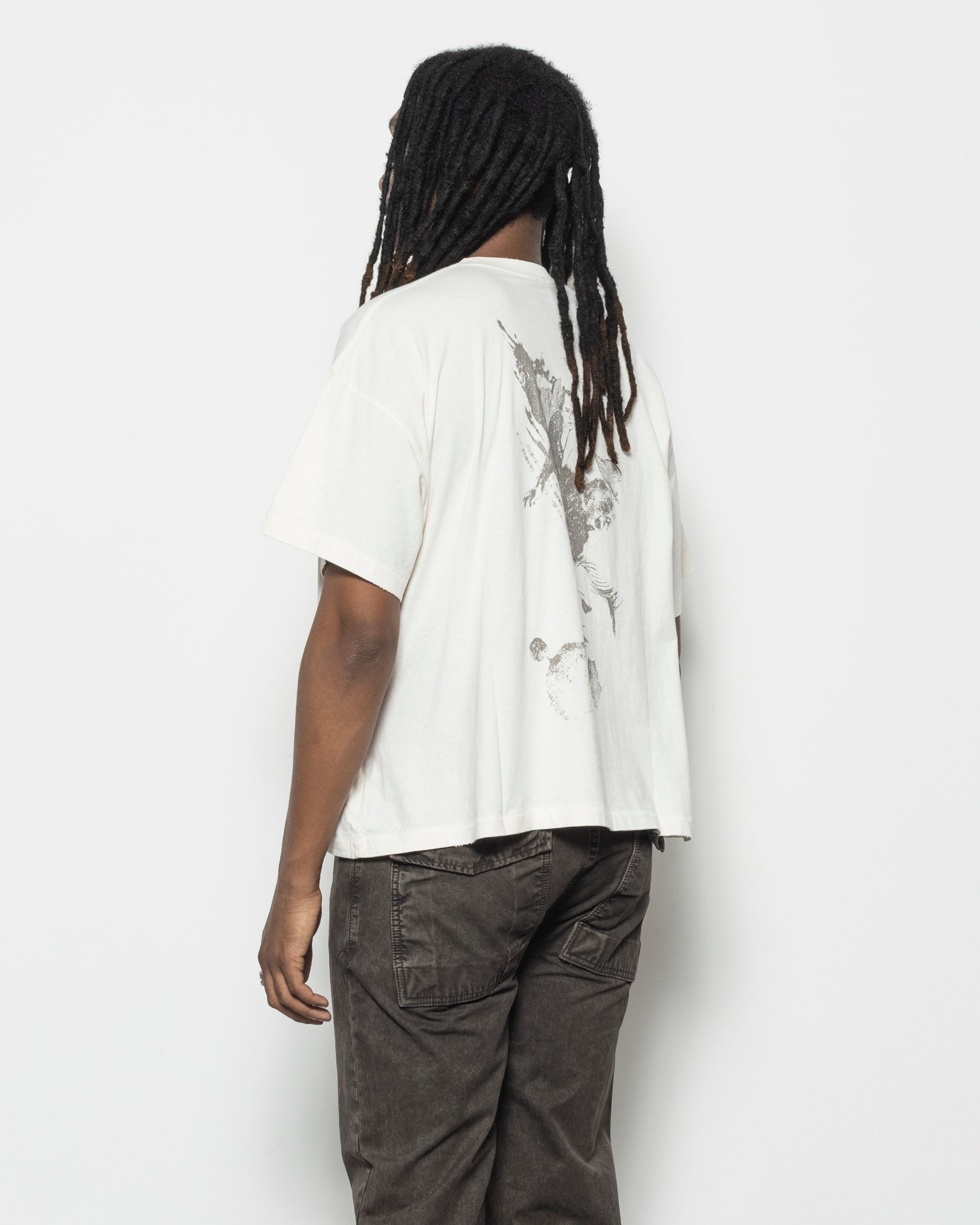 Katana Records Tee in White