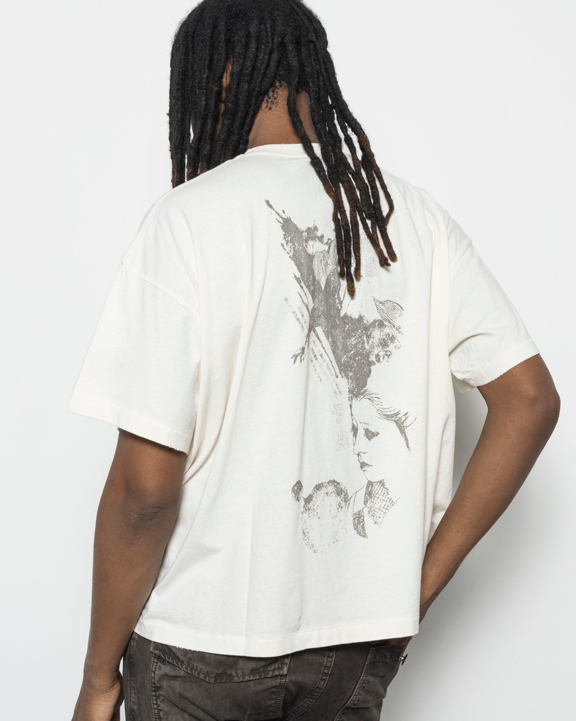 Katana Records Tee in White
