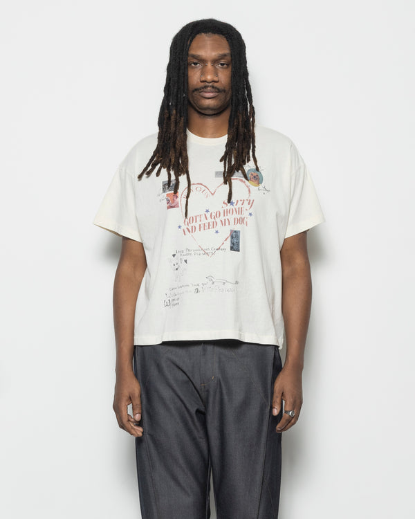Pet Walker Tee White