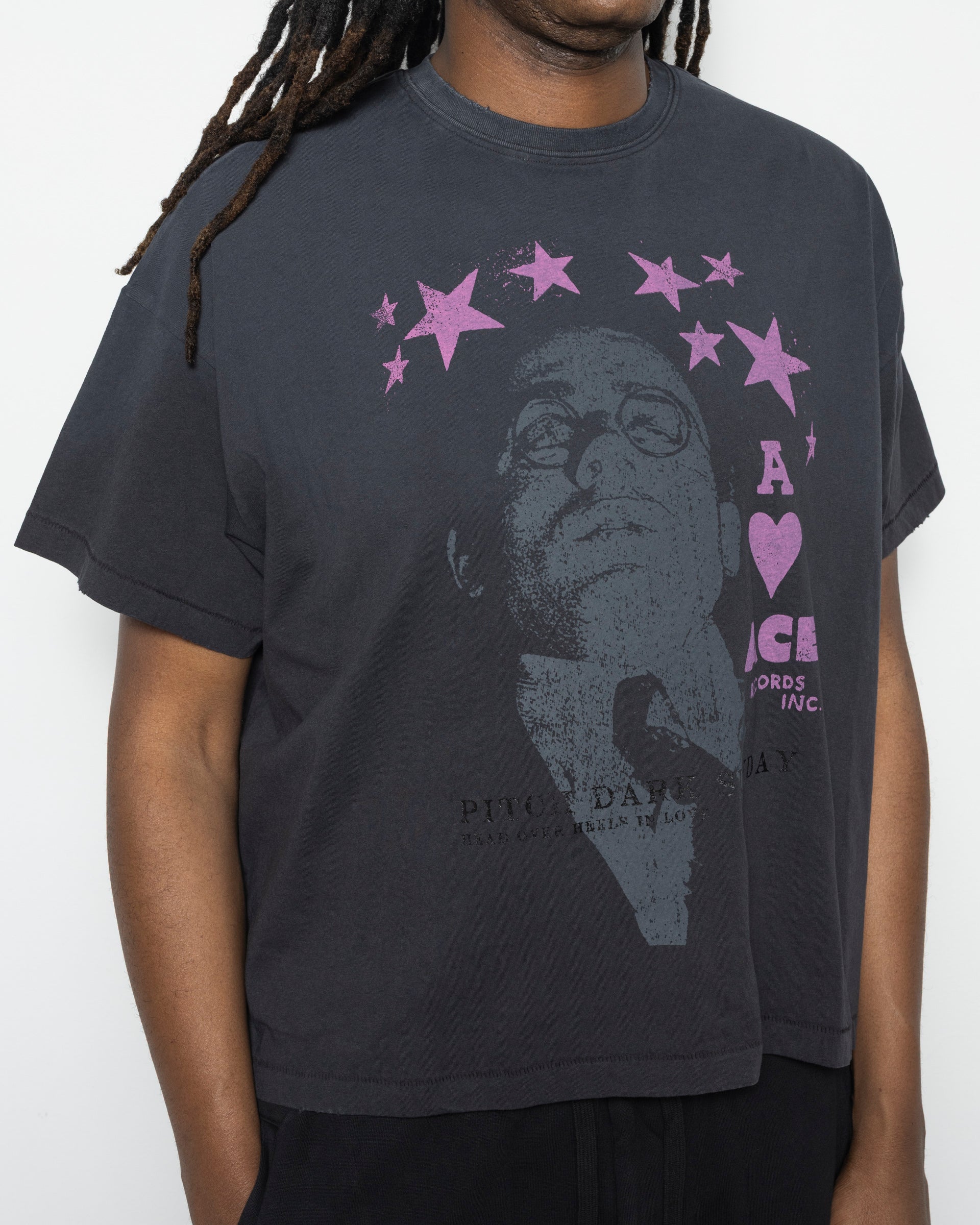 Pitch Dark Tee in Black