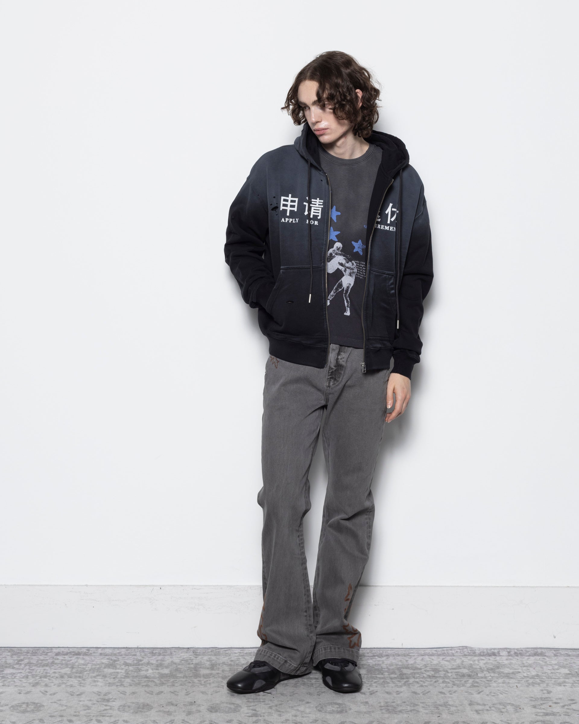 Retirement Hoodie in Black