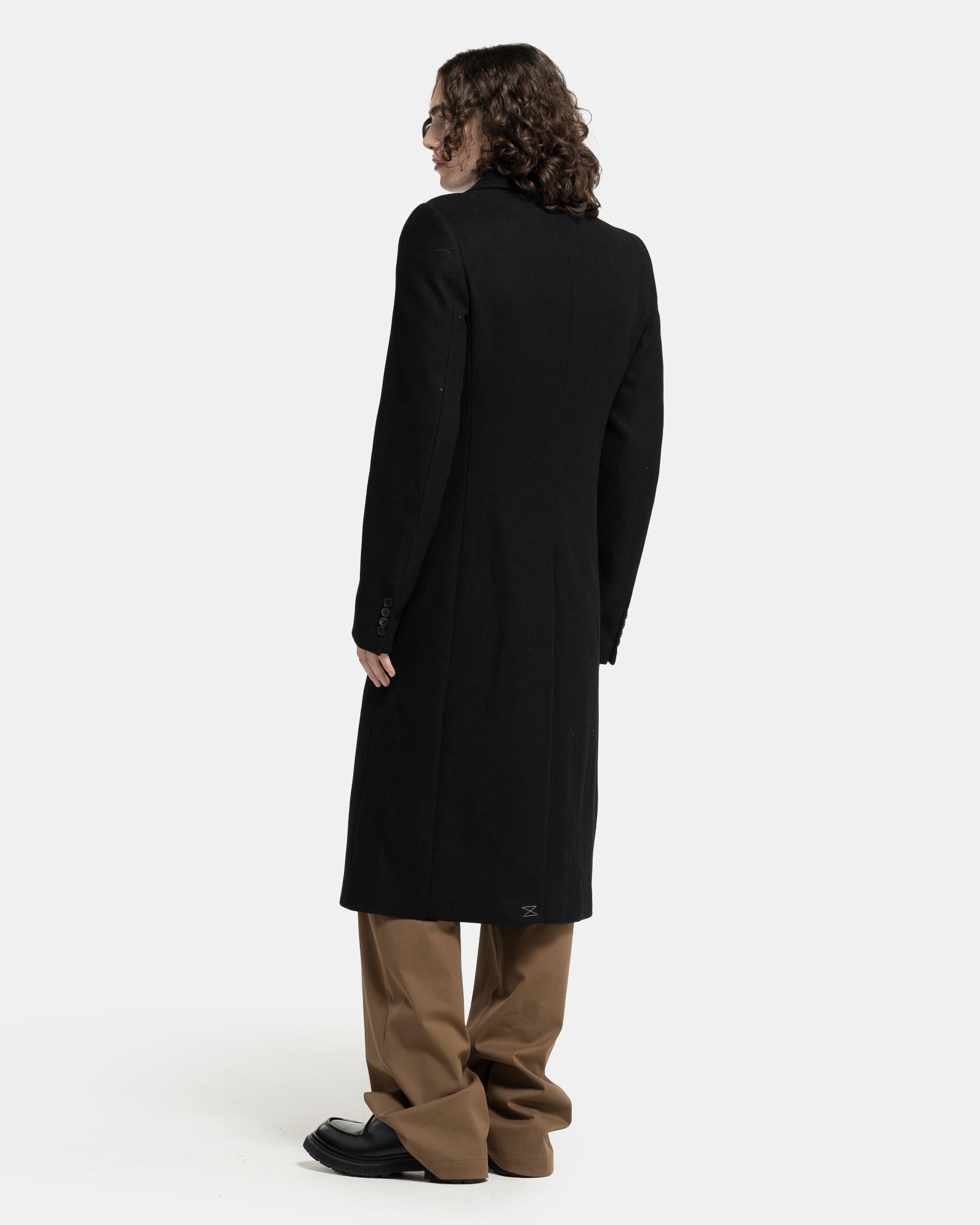 Dries Van Noten Reelan Short Coat in Black