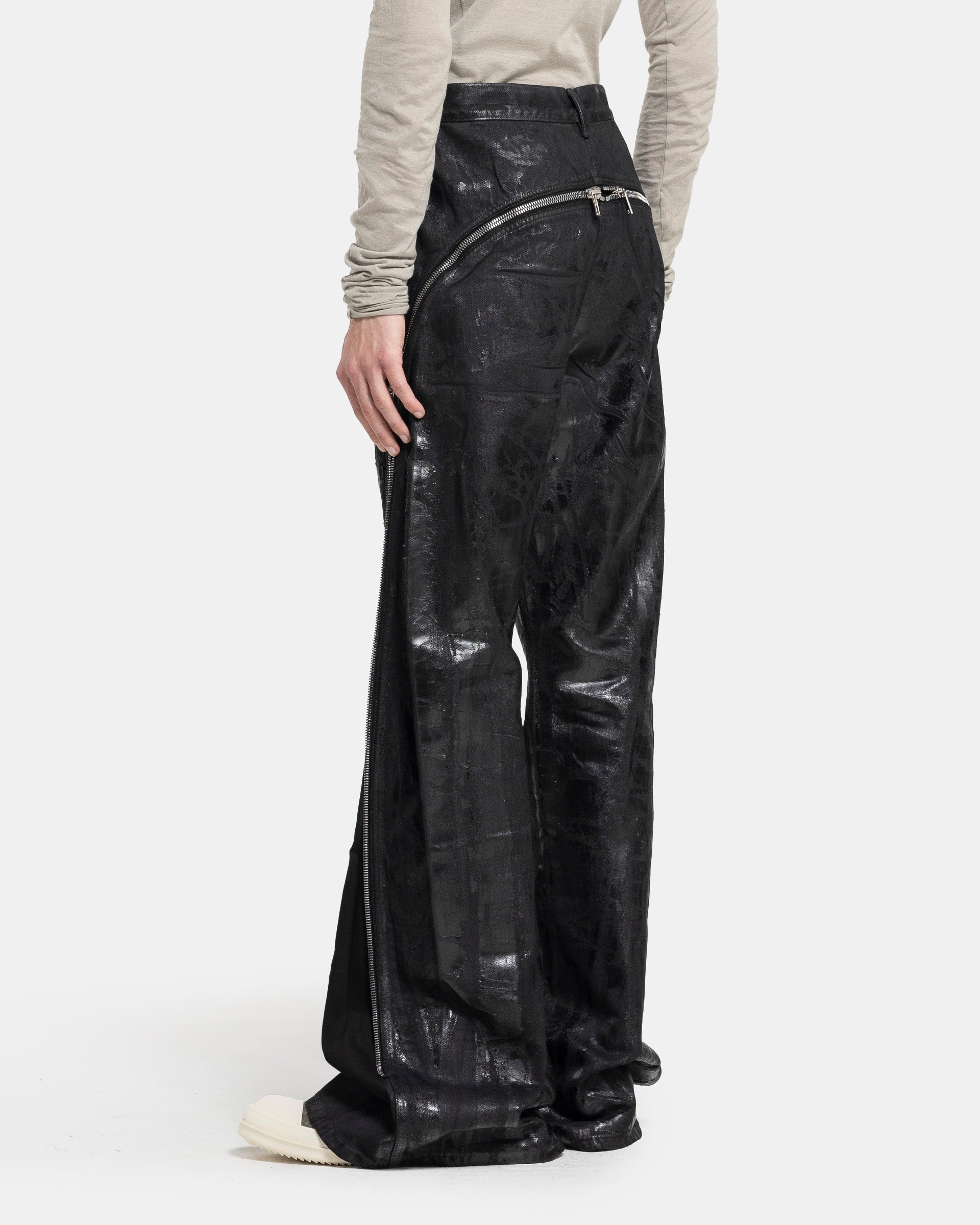 Denim Bolan Banana Jeans in Black