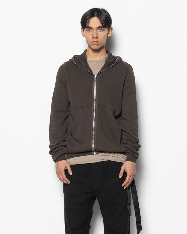 Gimp Zip Hoodie in Dark Dust