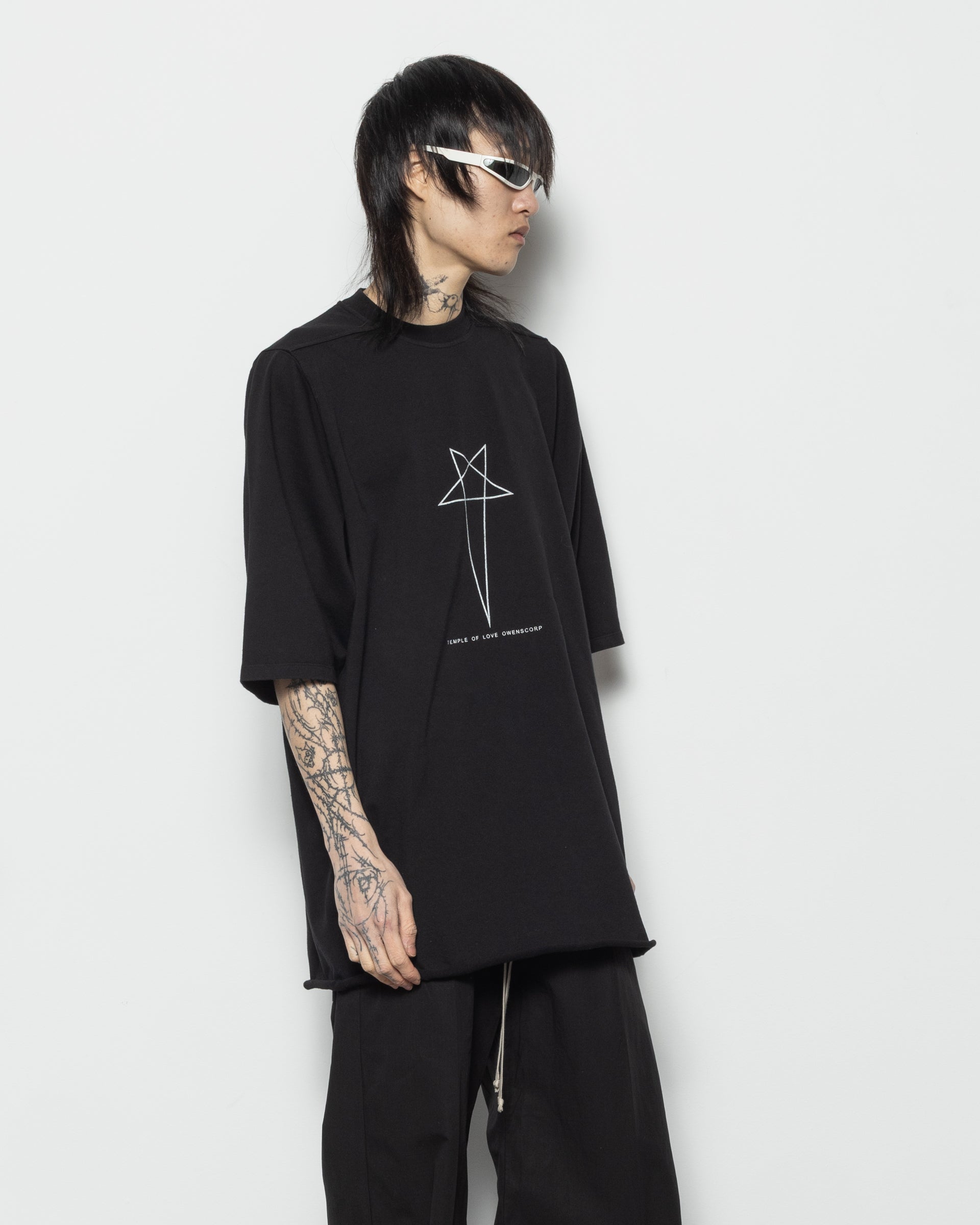 Jumbo SS T-Shirt in Black and Milk