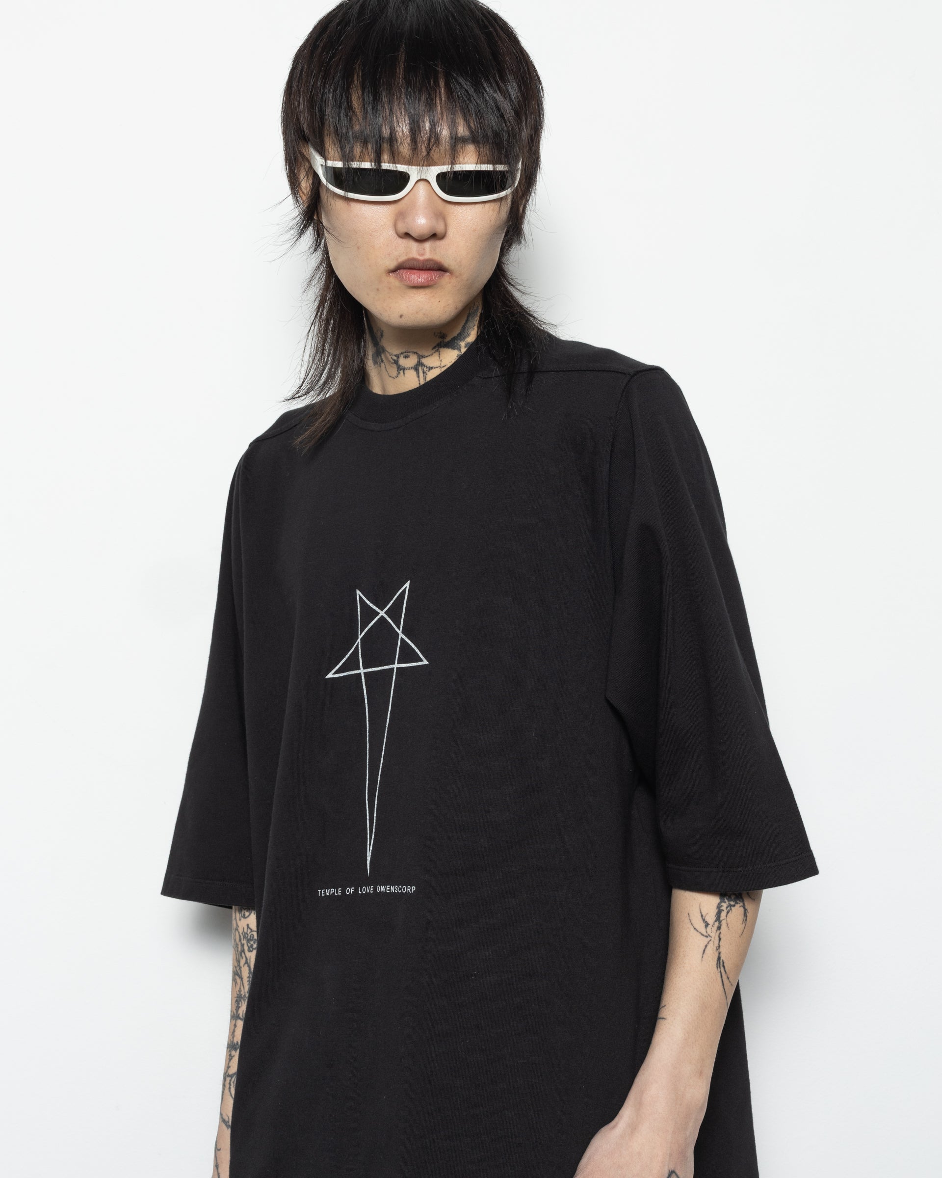 Jumbo SS T-Shirt in Black and Milk