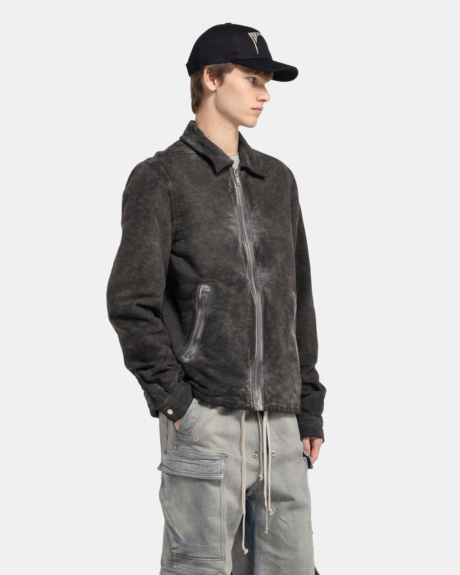 Zipfront Jacket in Dust