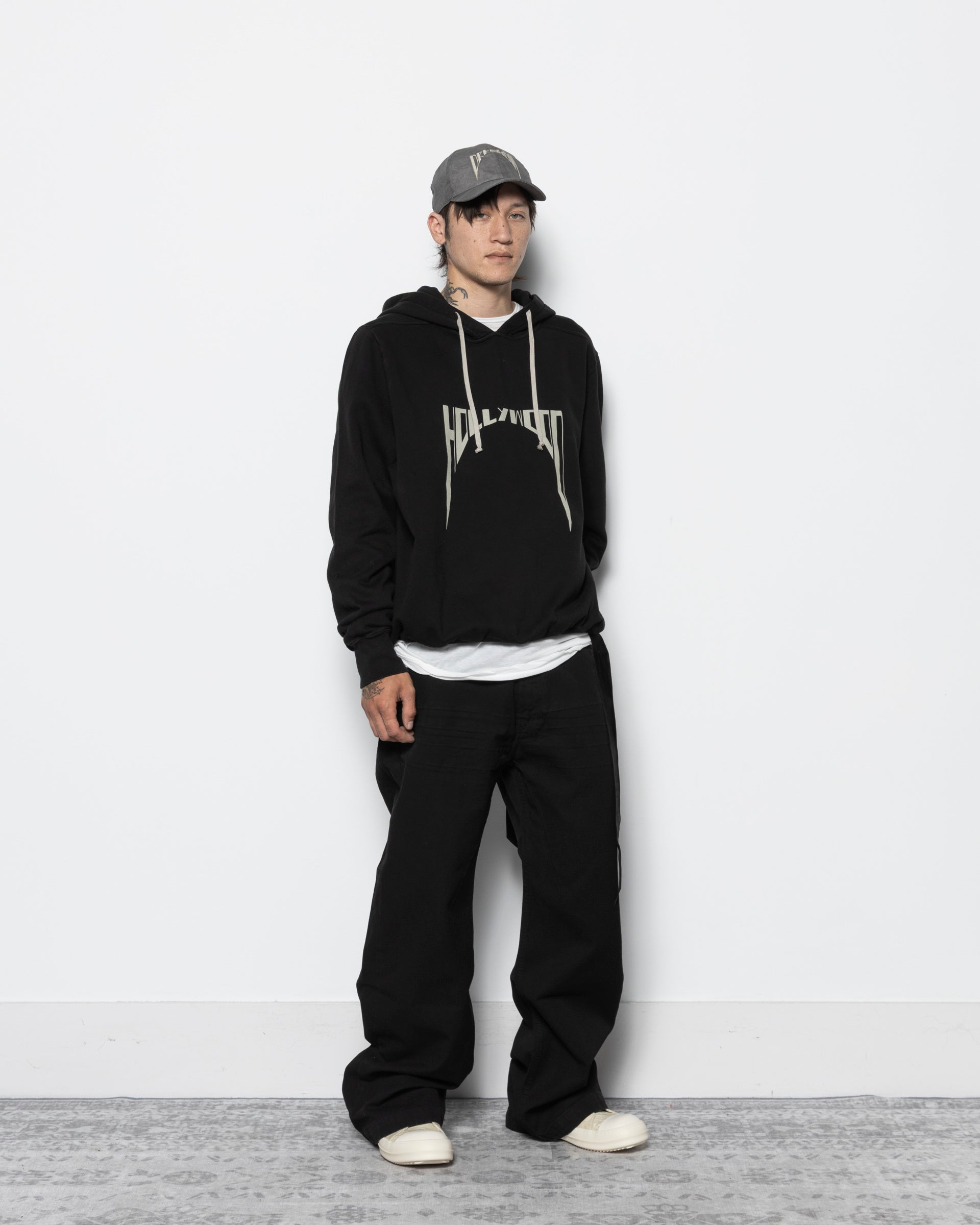 【Rick Owens】Hollywood Oversized LS フーディ Rick Owens Drkshdw 