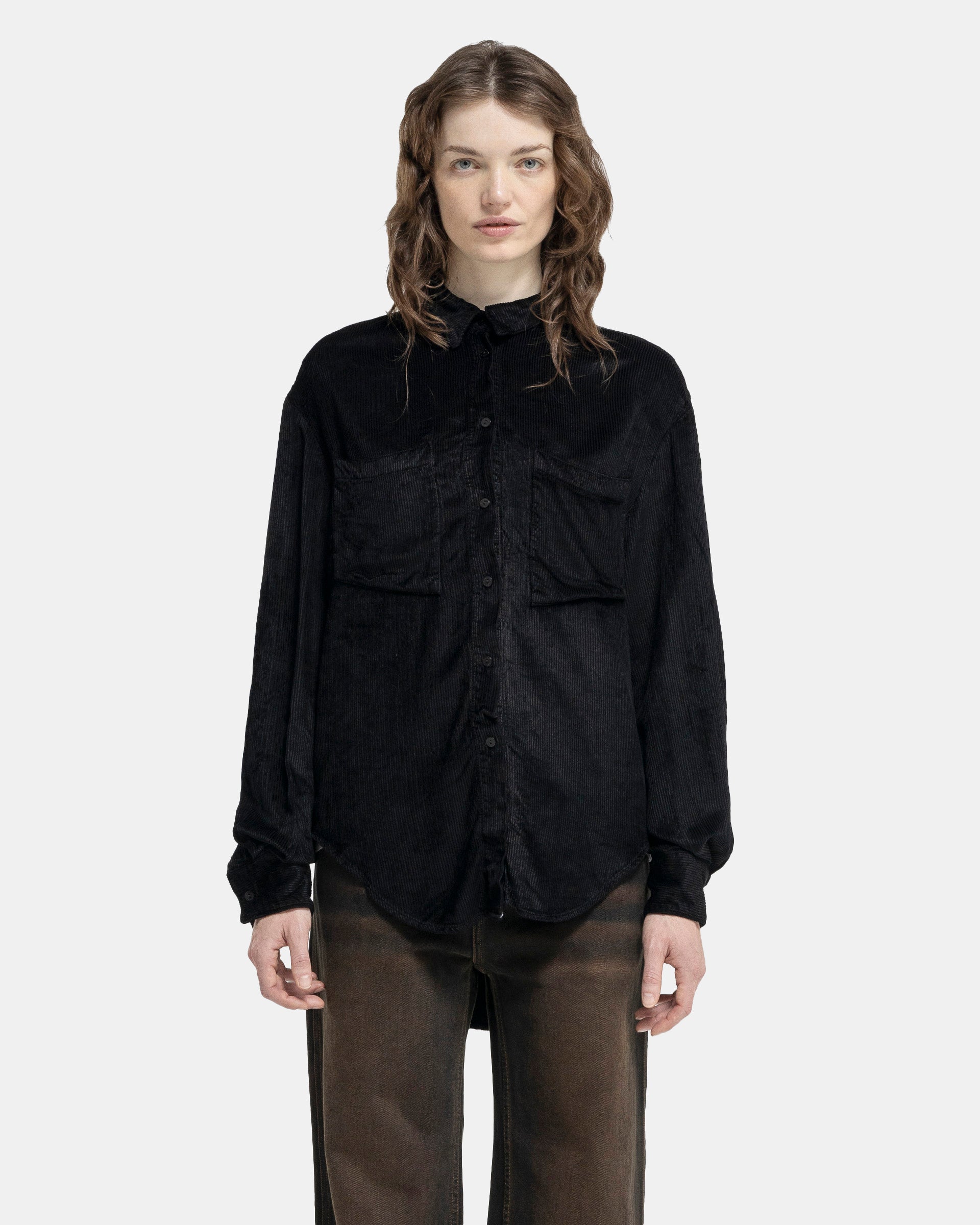 Ridge Shirt in Obsidian