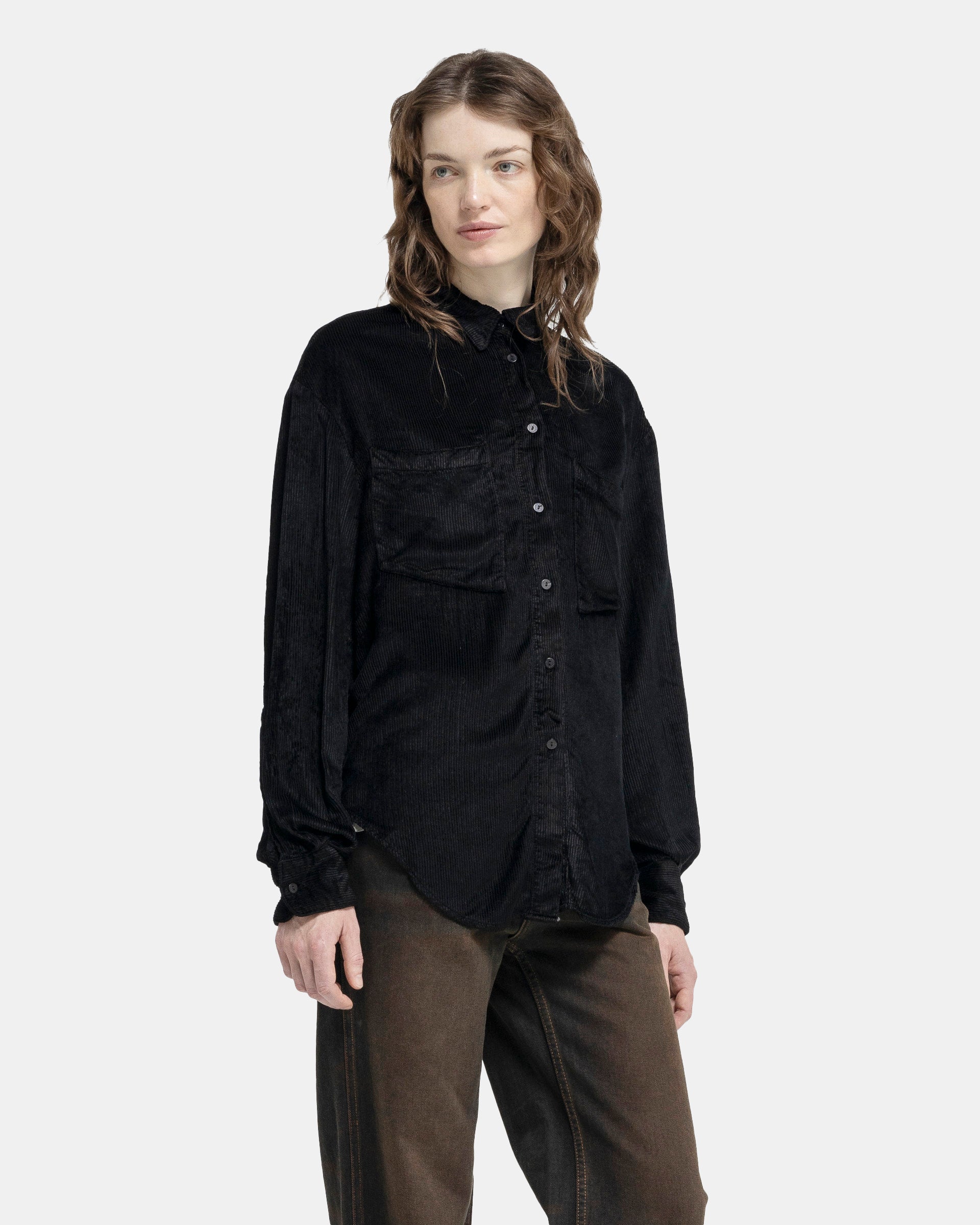 Ridge Shirt in Obsidian