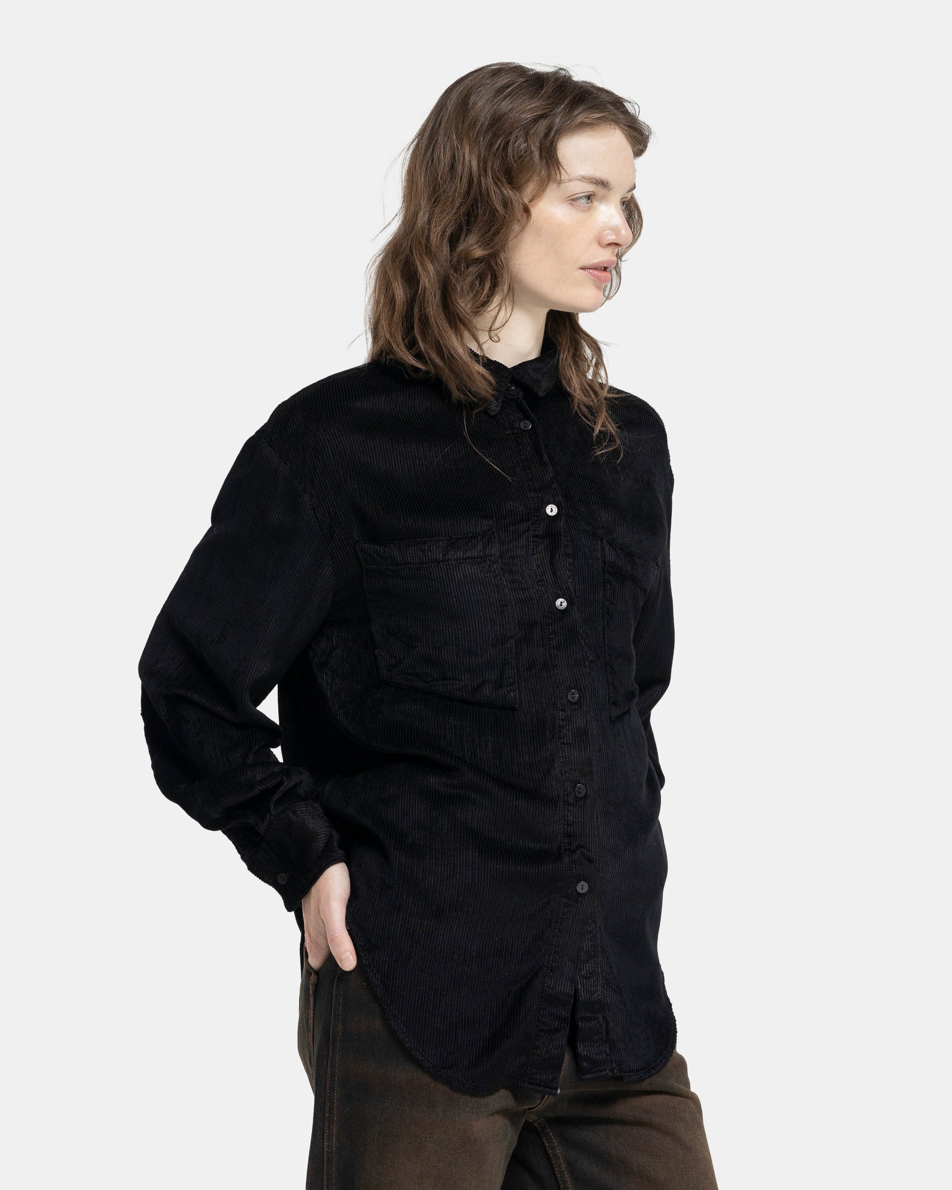 Ridge Shirt in Obsidian