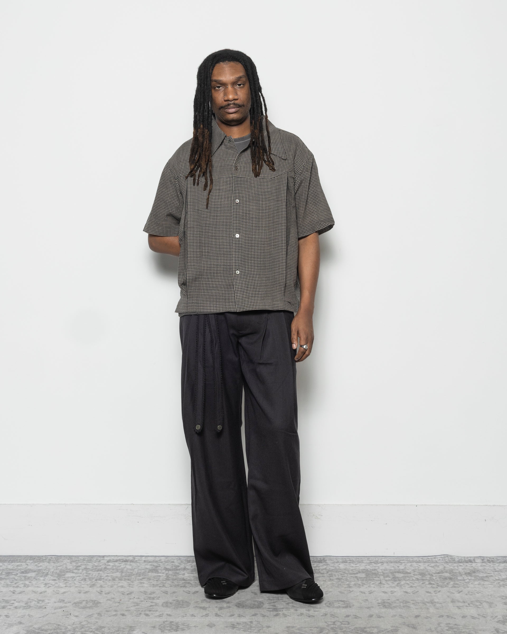 Dylan Short Sleeve Shirt in Checkers