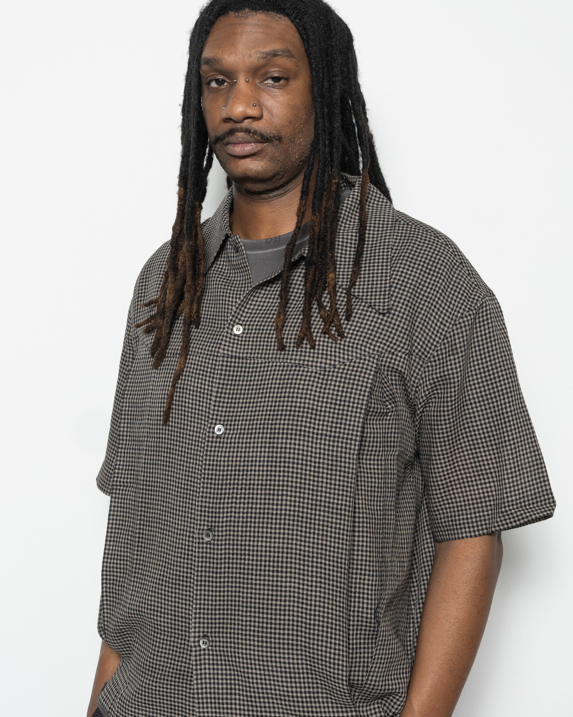 Dylan Short Sleeve Shirt in Checkers