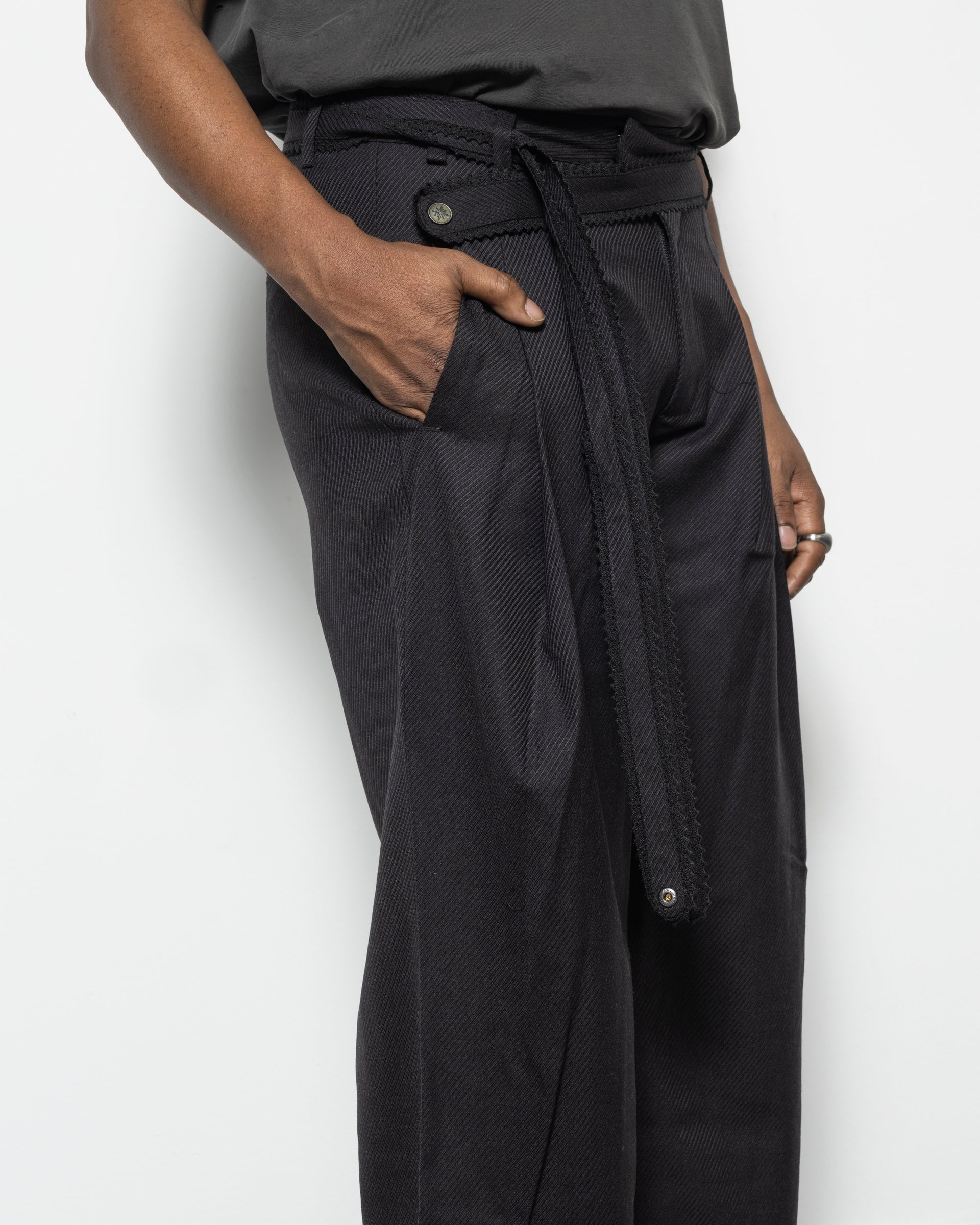 Lucian Trousers in Black